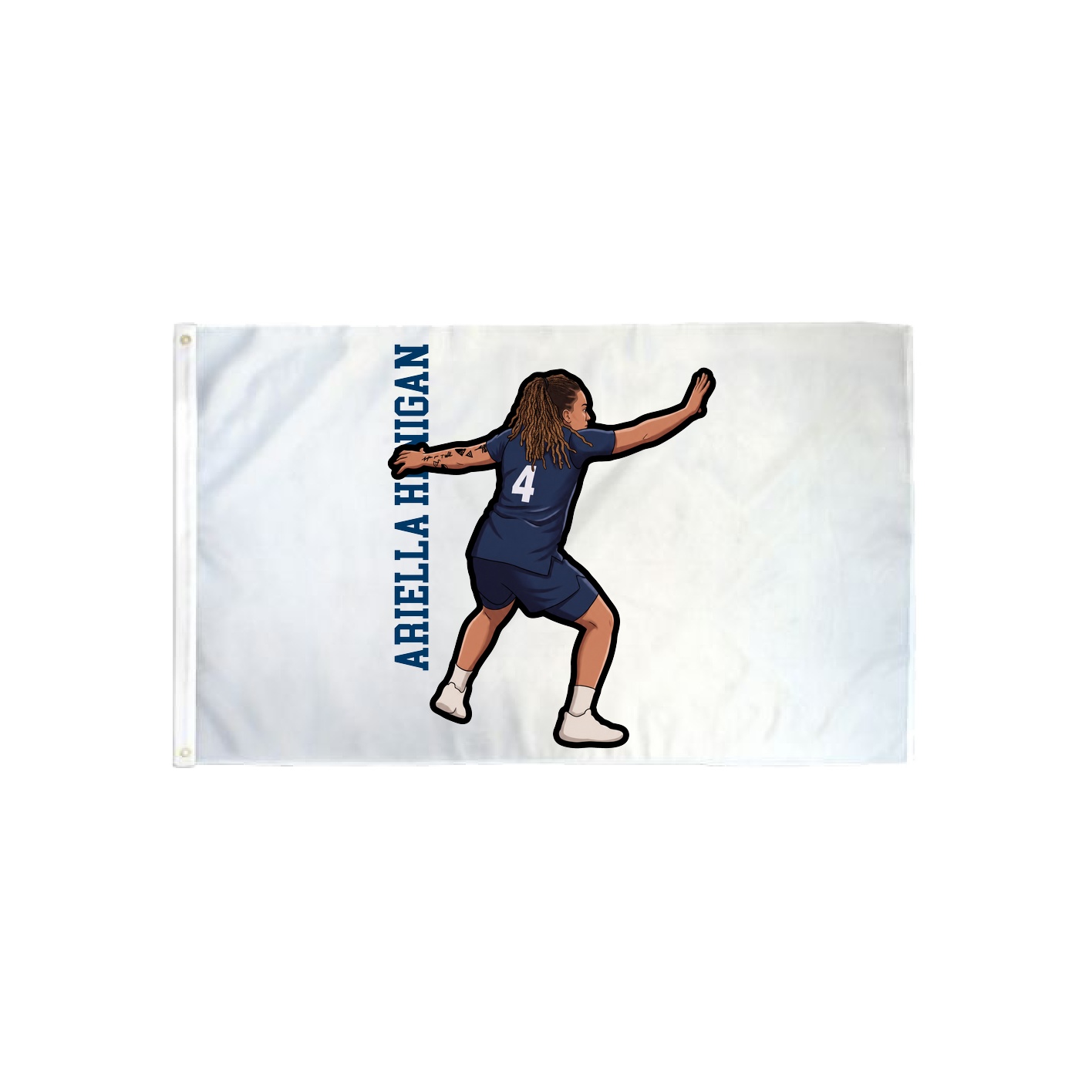 3x5 Flag — Name Vertical in Classic