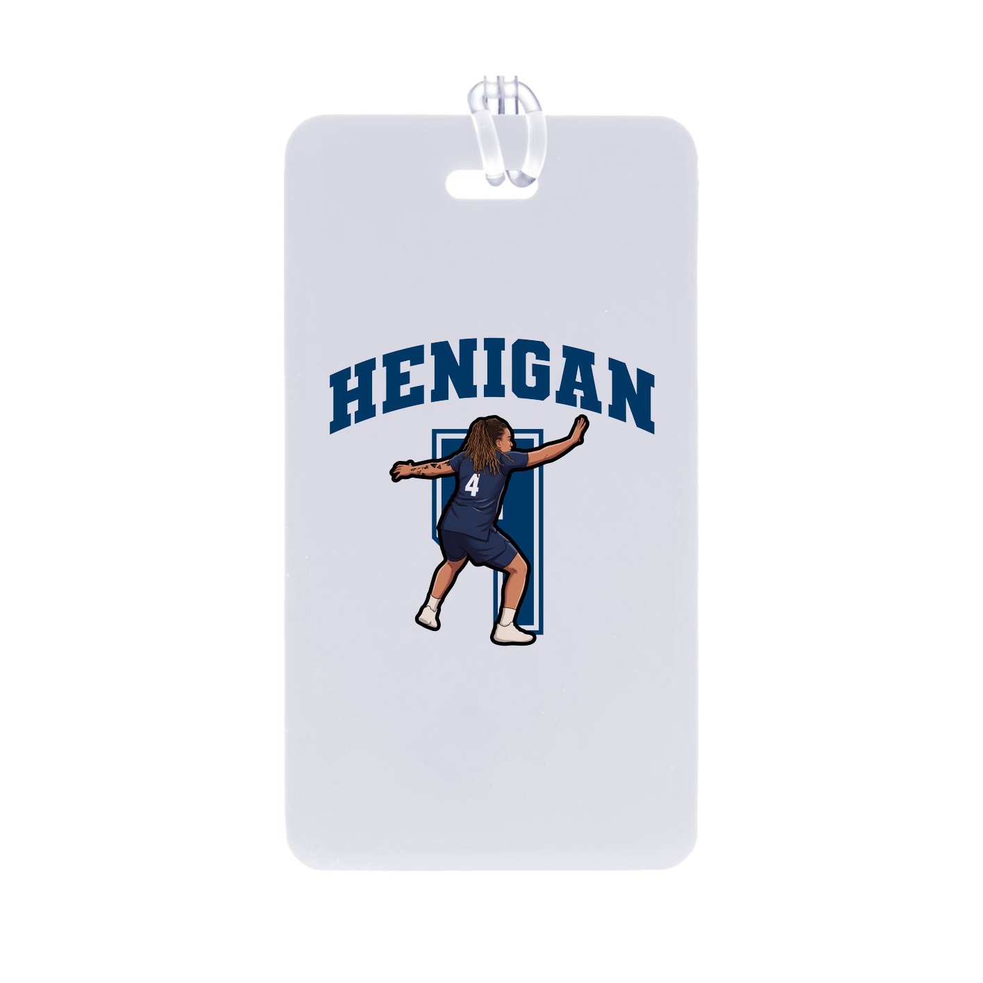 Bag Tag — Number in Classic