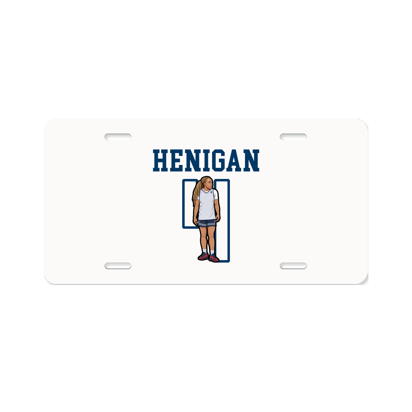 License Plate — Shirsey in Classic