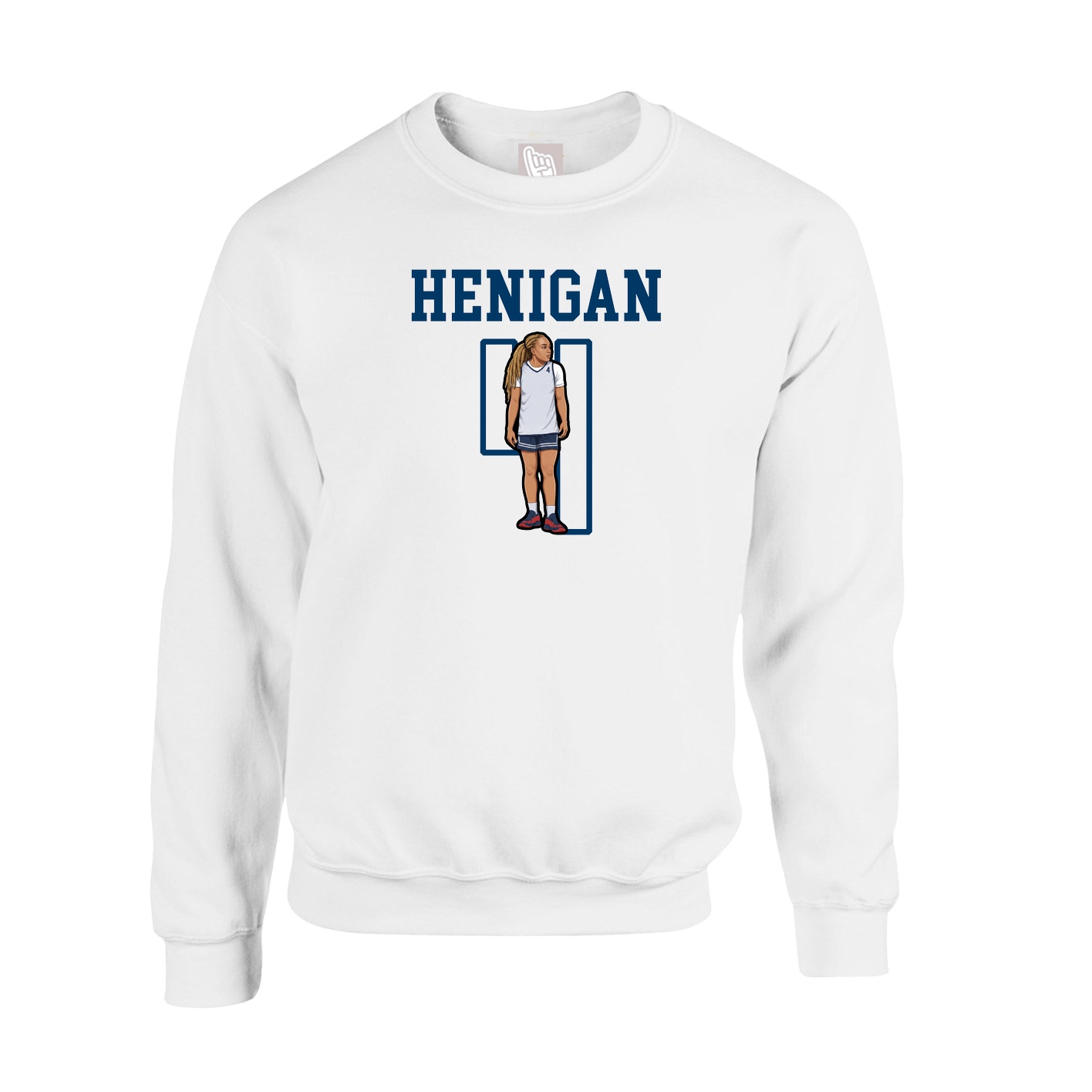 Fleece Crew — Shirsey in White