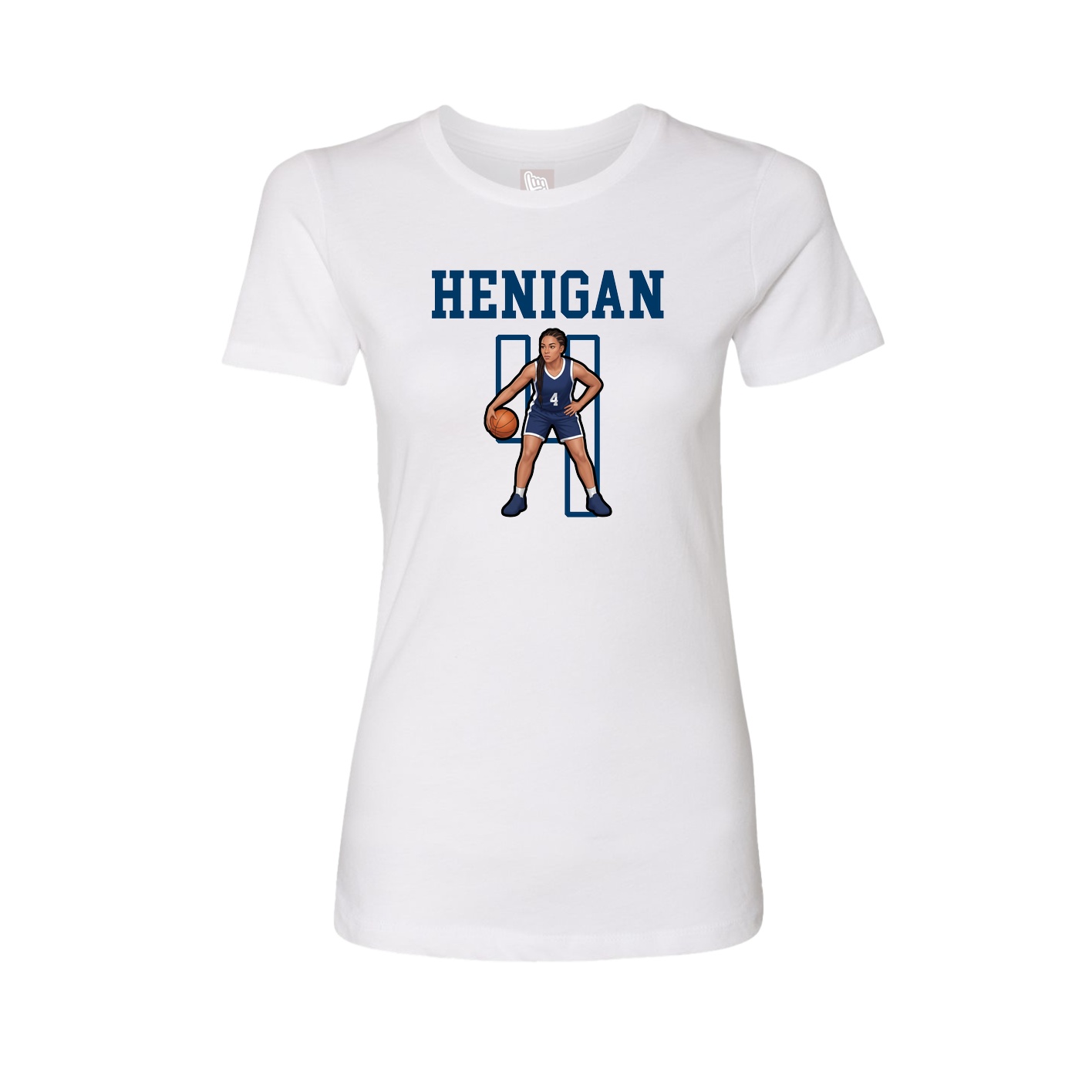 Fitted Women's Tee — Shirsey in White