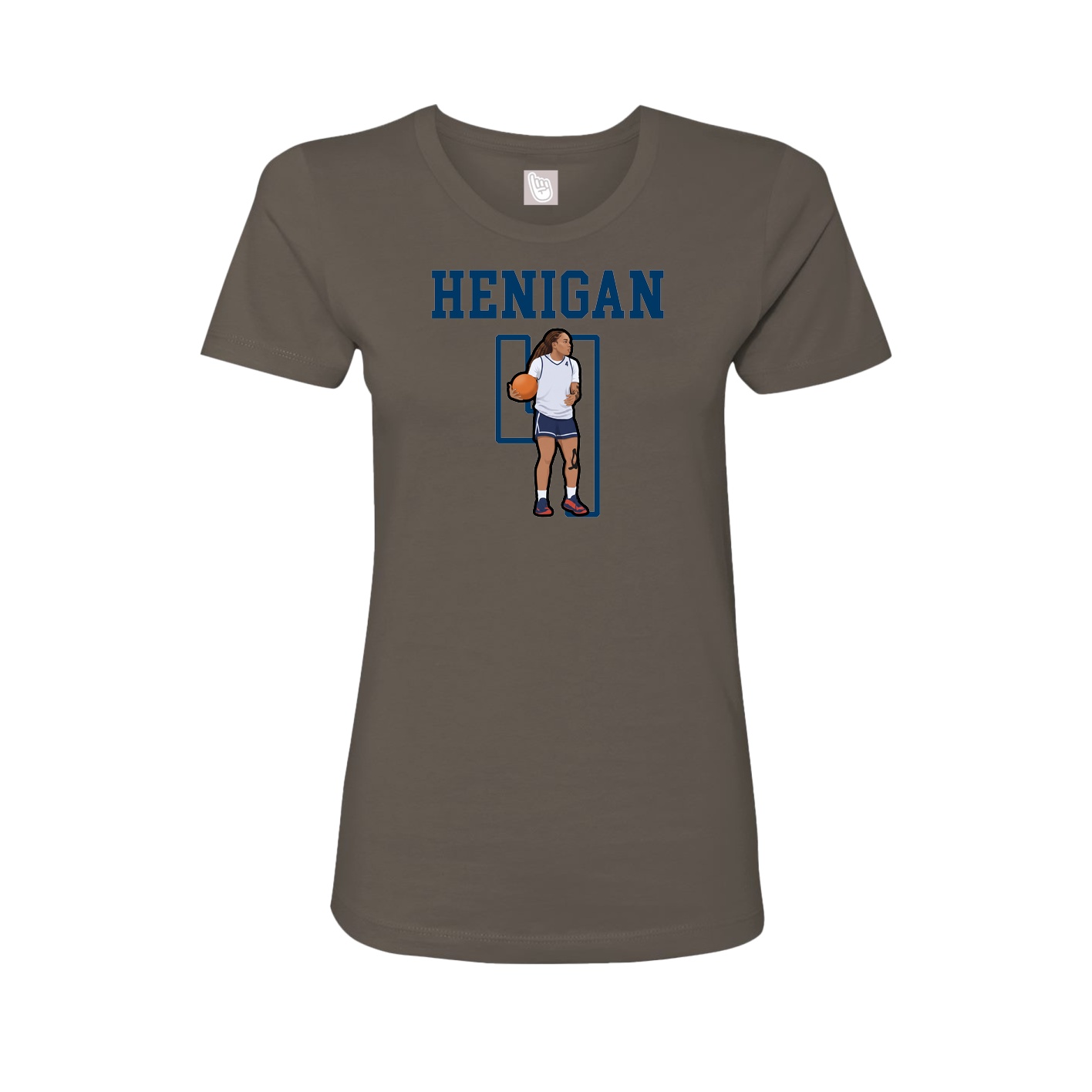 Fitted Women's Tee — Shirsey in Grey
