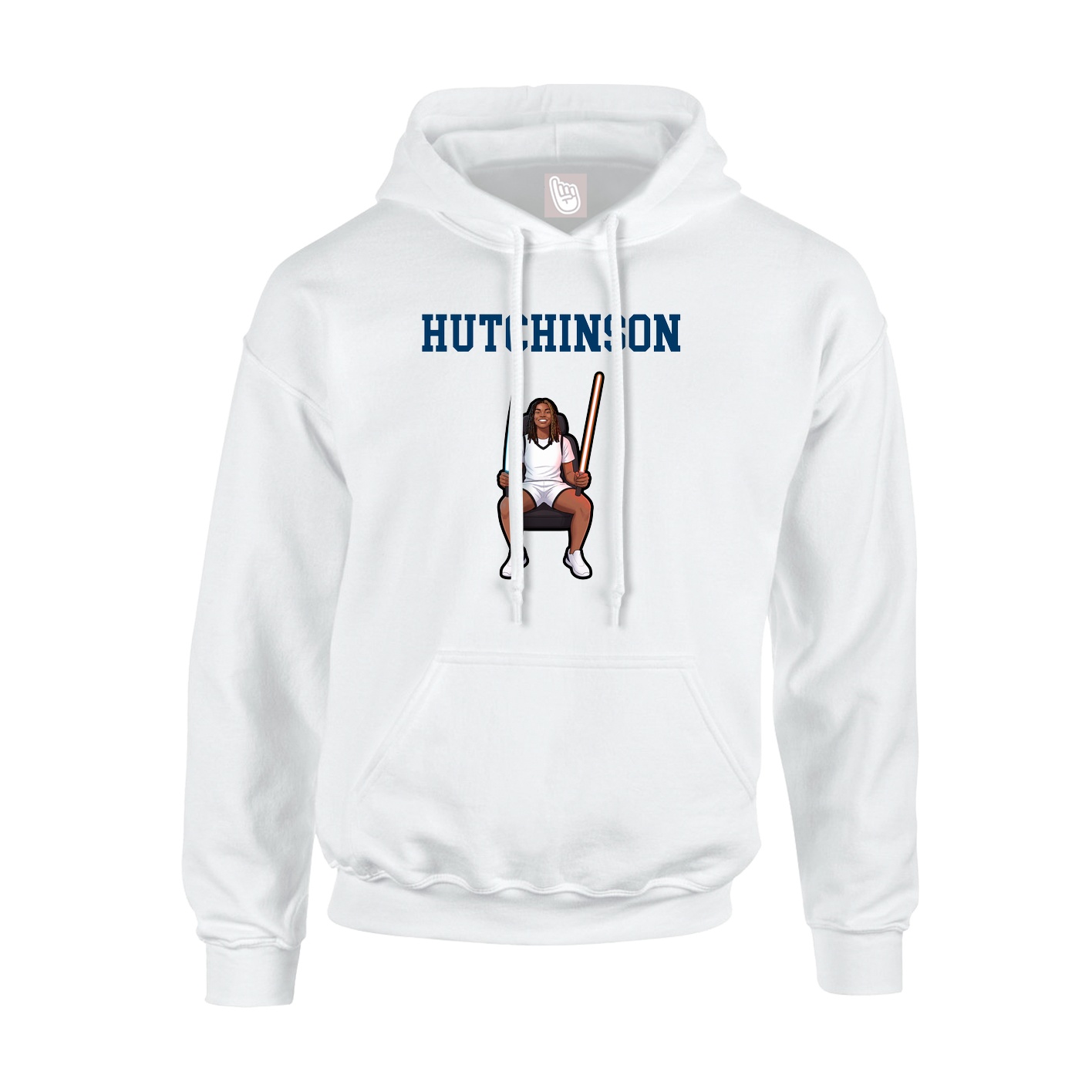 Hoodie — Shirsey in White
