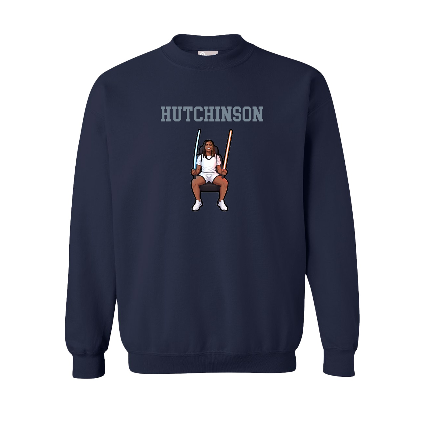 Fleece Crew — Shirsey in Navy