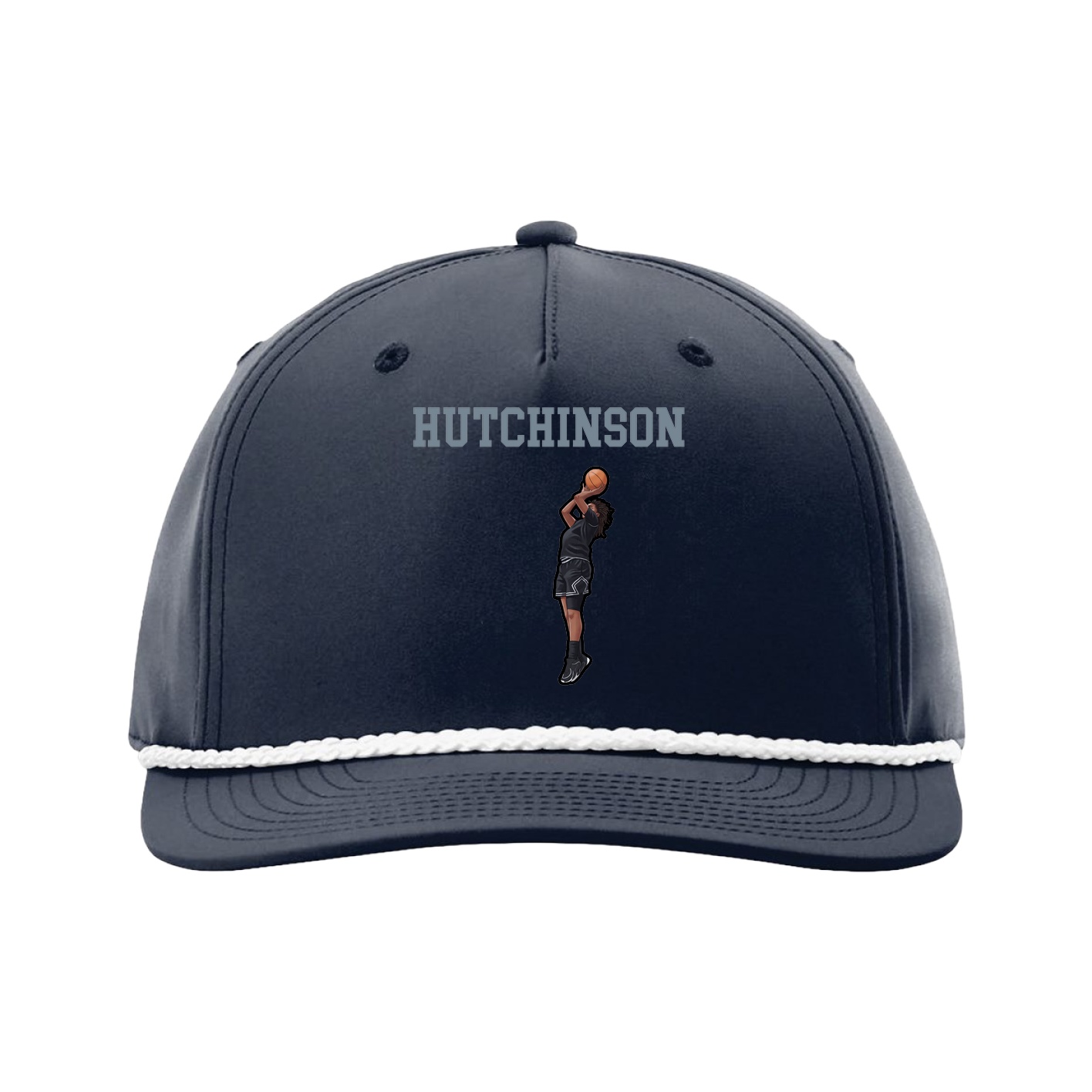 Five-Panel Classic Rope Cap — Shirsey in Navy