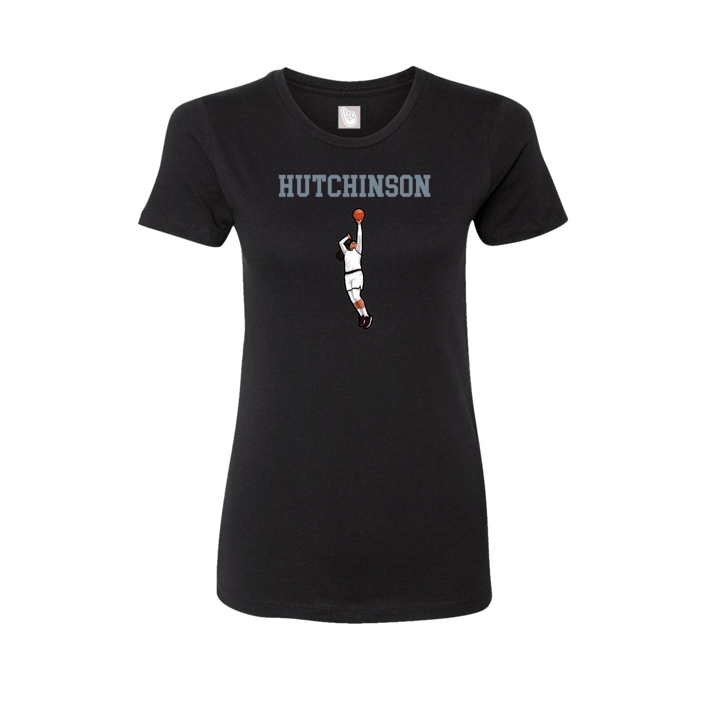 Fitted Women's Tee — Shirsey in Black