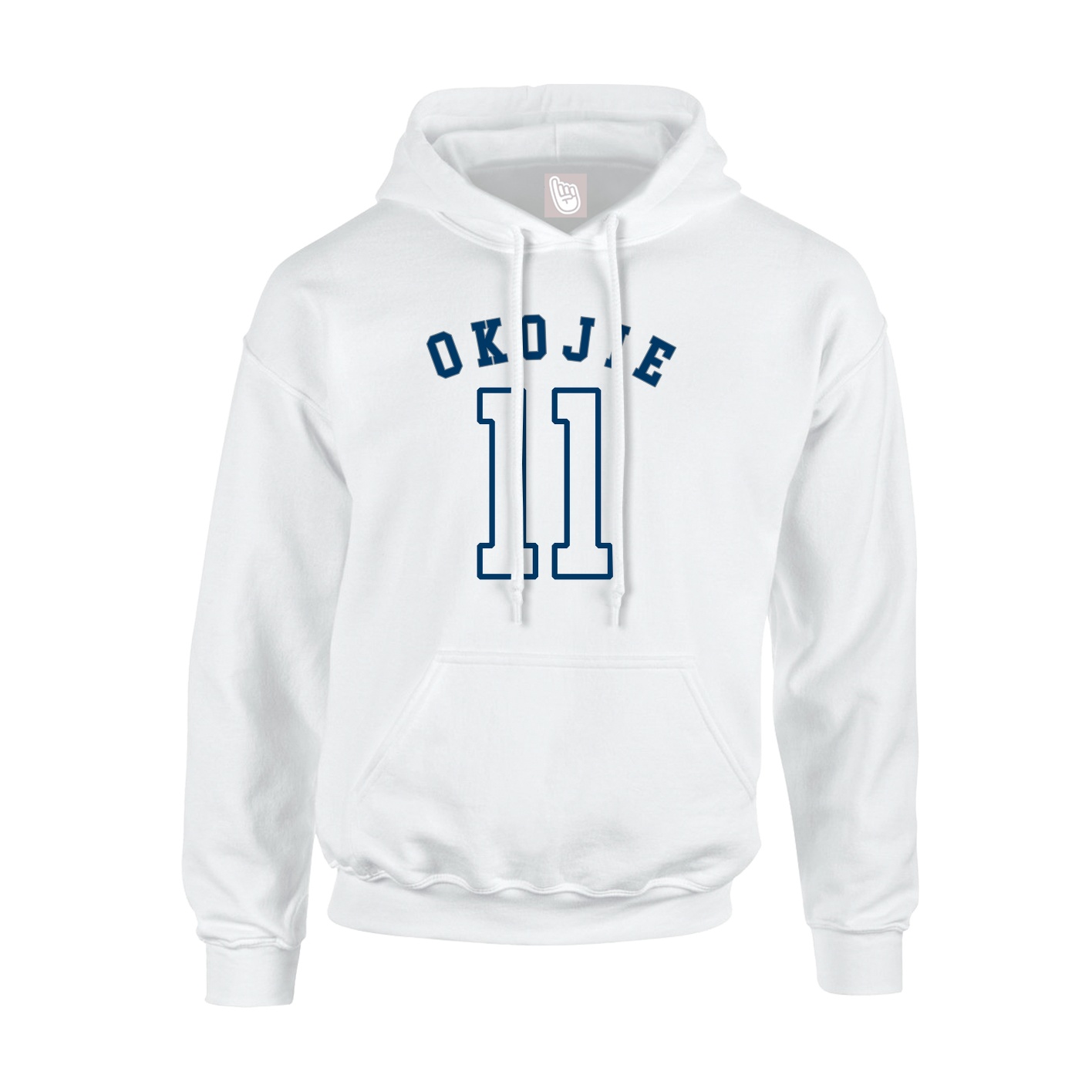Hoodie — Shirsey Arch in White