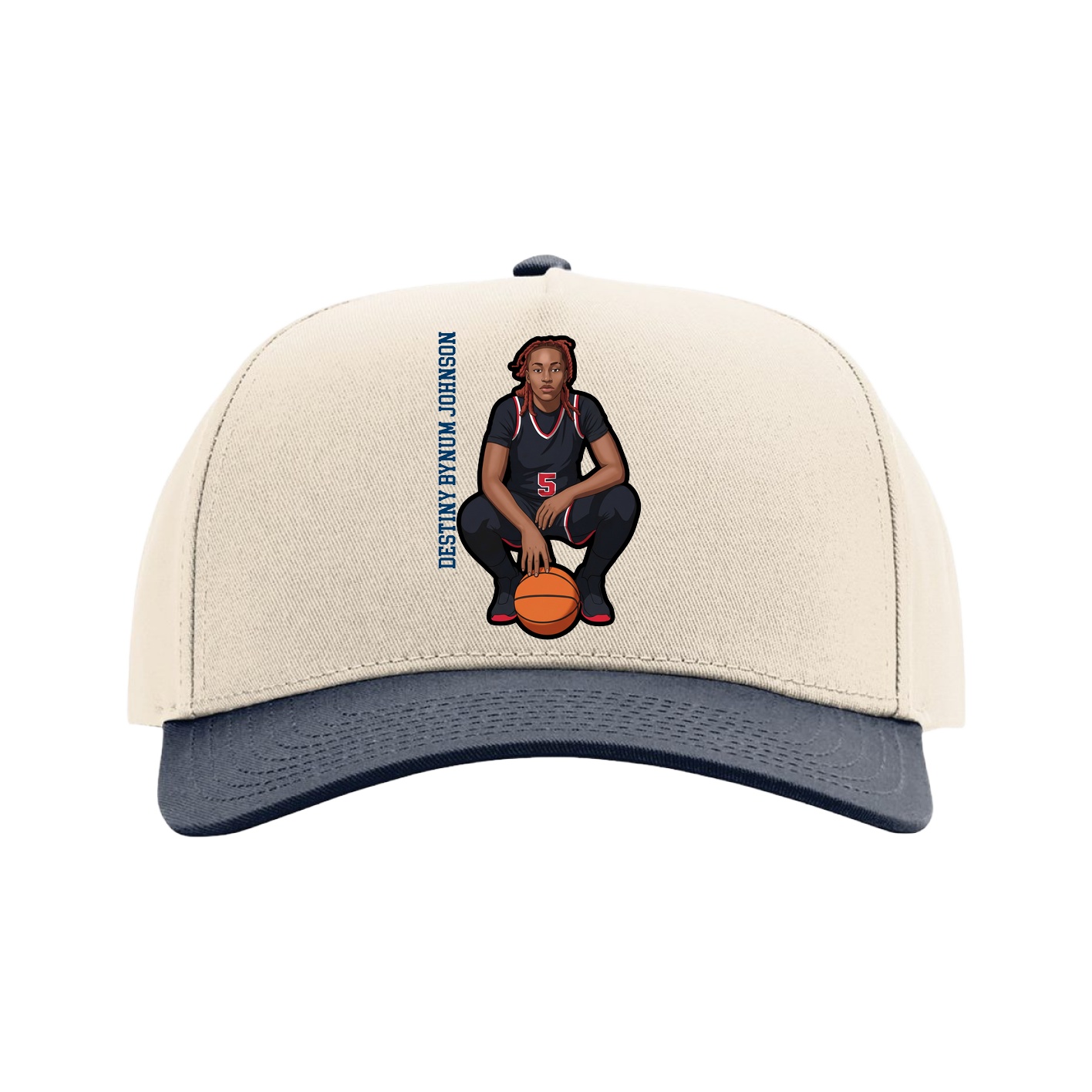 Full Fabric Five-Panel Champ Cap