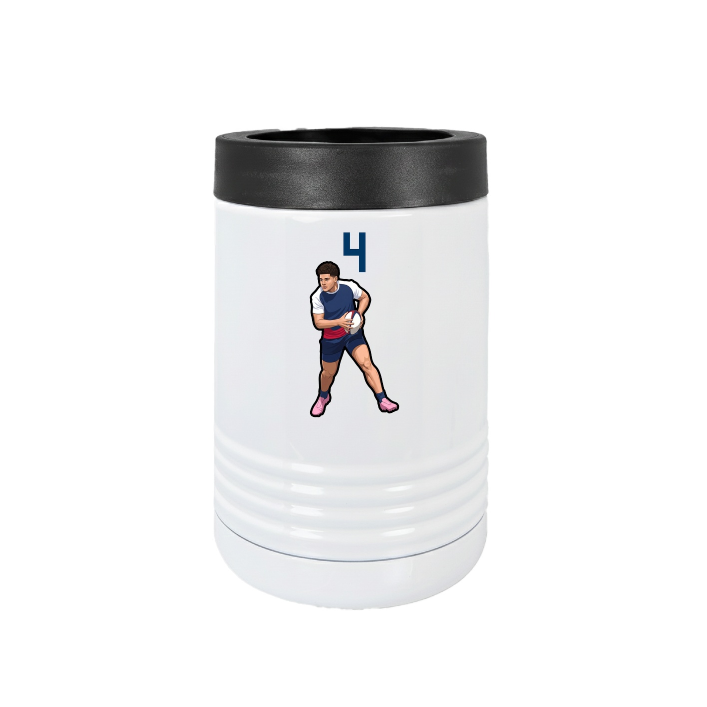 Beverage Holder — Number Top in White