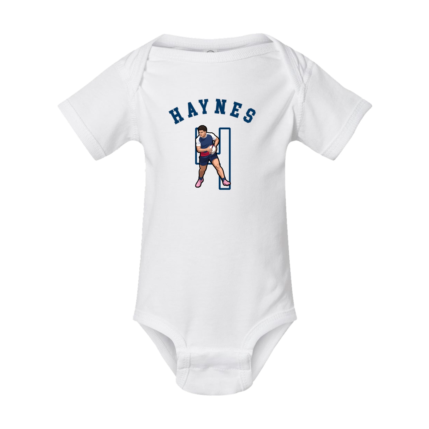 Baby Onesie — Shirsey Arch in White