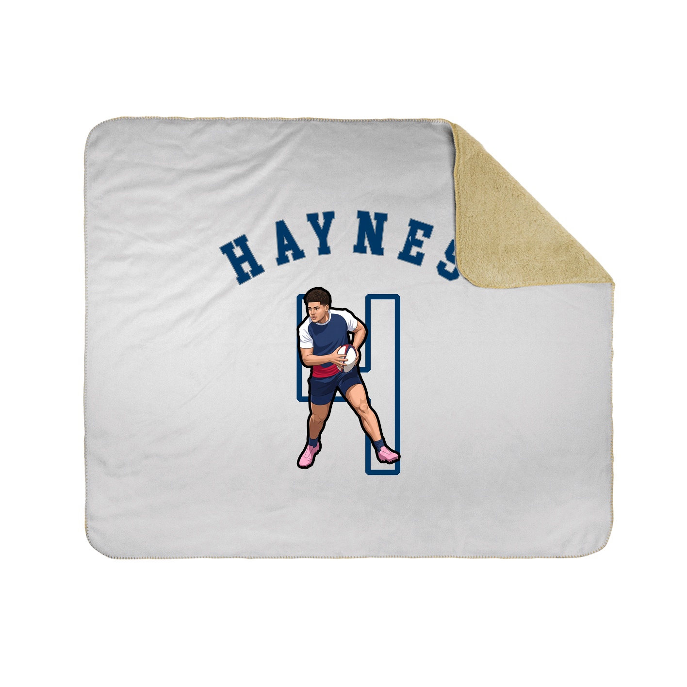 Throw Blanket — Shirsey Arch in White