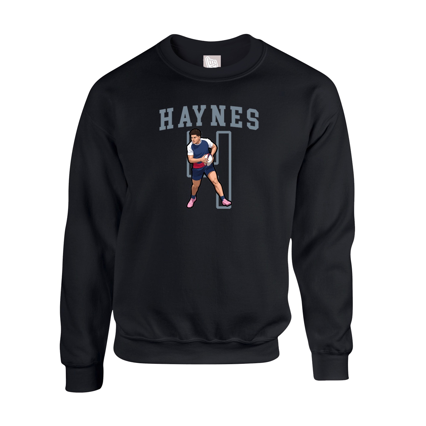 Fleece Crew — Shirsey in Black