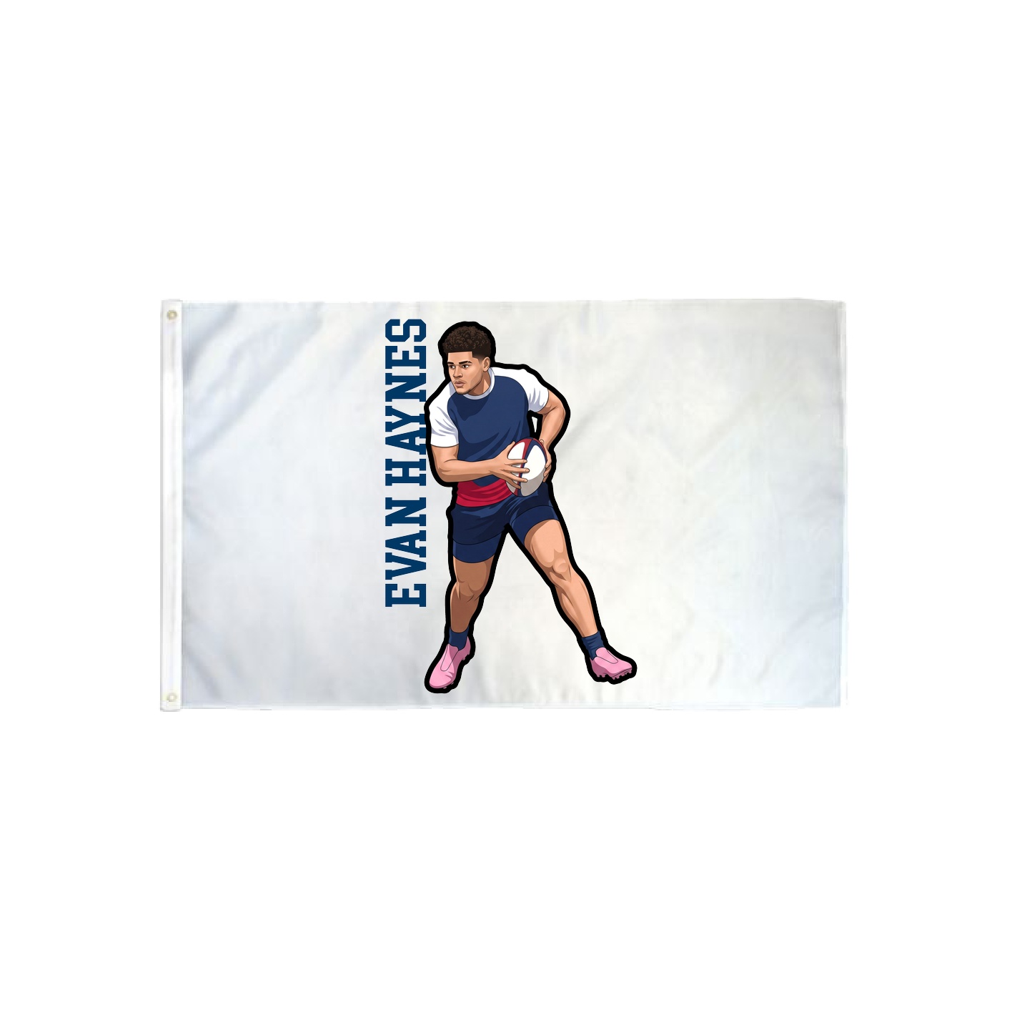 3x5 Flag — Name Vertical in Classic