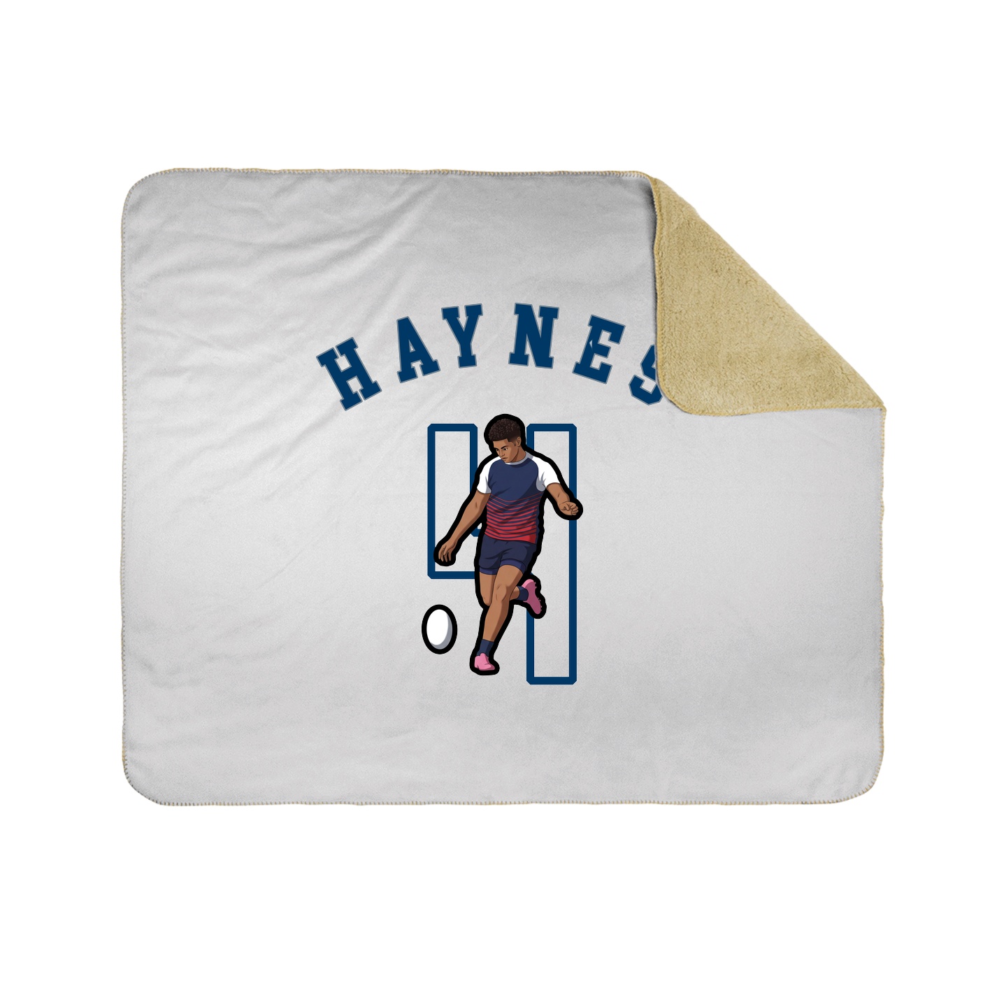 Throw Blanket — Shirsey Arch in White