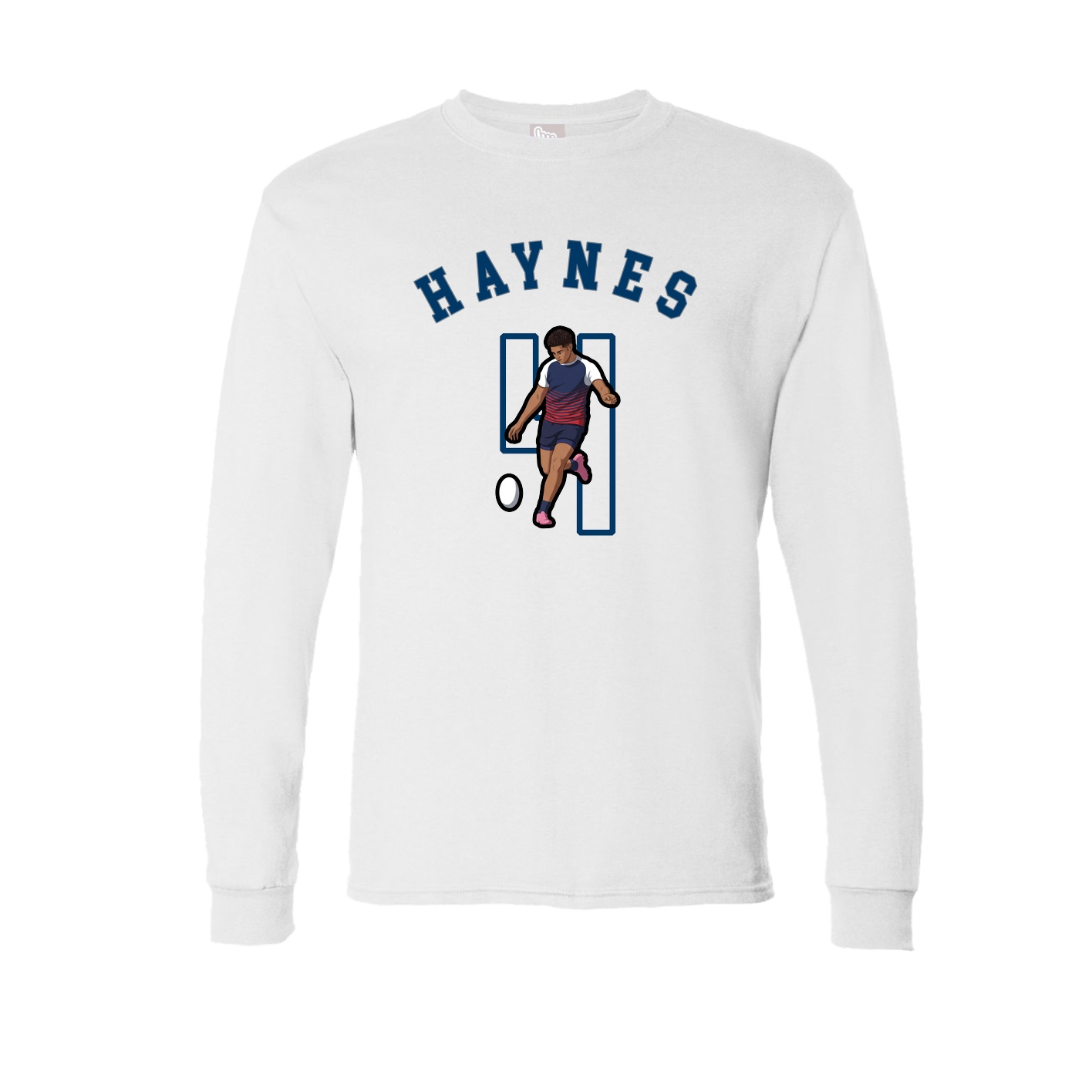 Long Sleeve Tee — Shirsey Arch in White