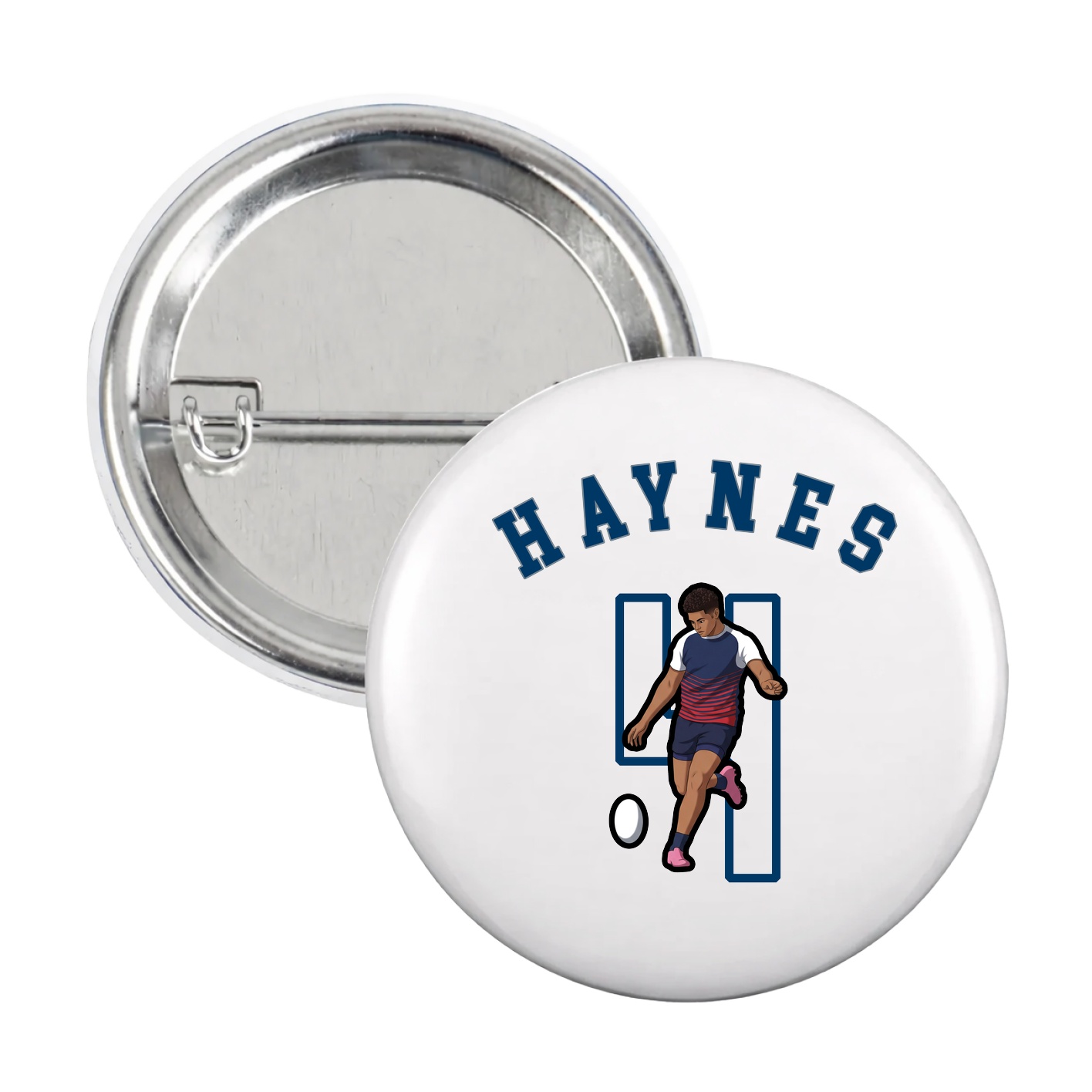 Game Day Button — Shirsey Arch in White