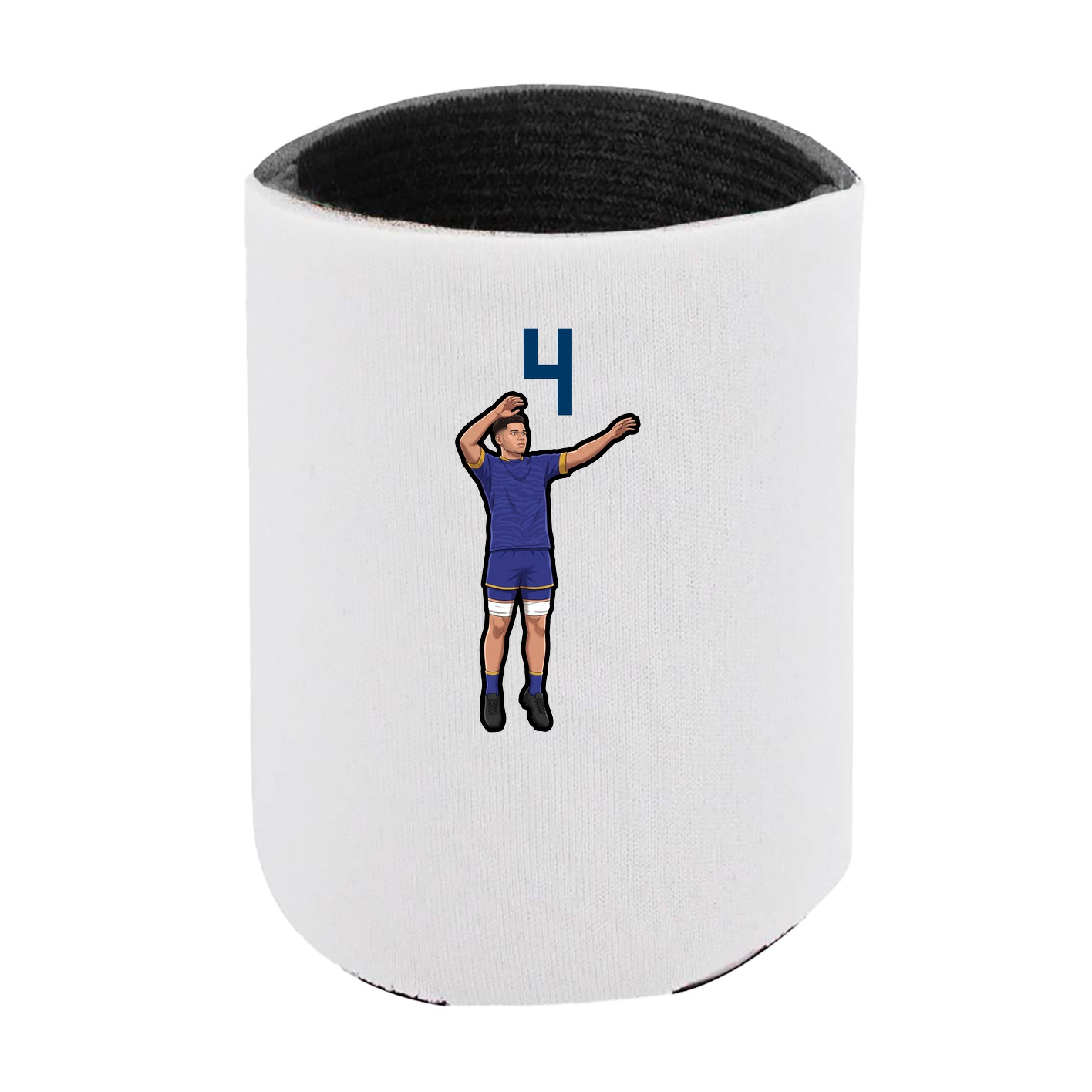 Can Holder — Number Top in White