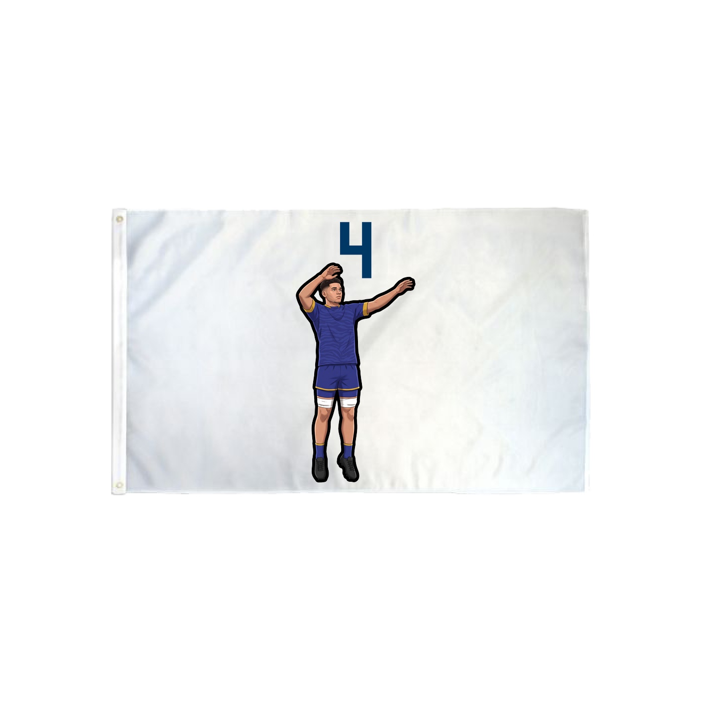 3x5 Flag — Number Top in Classic