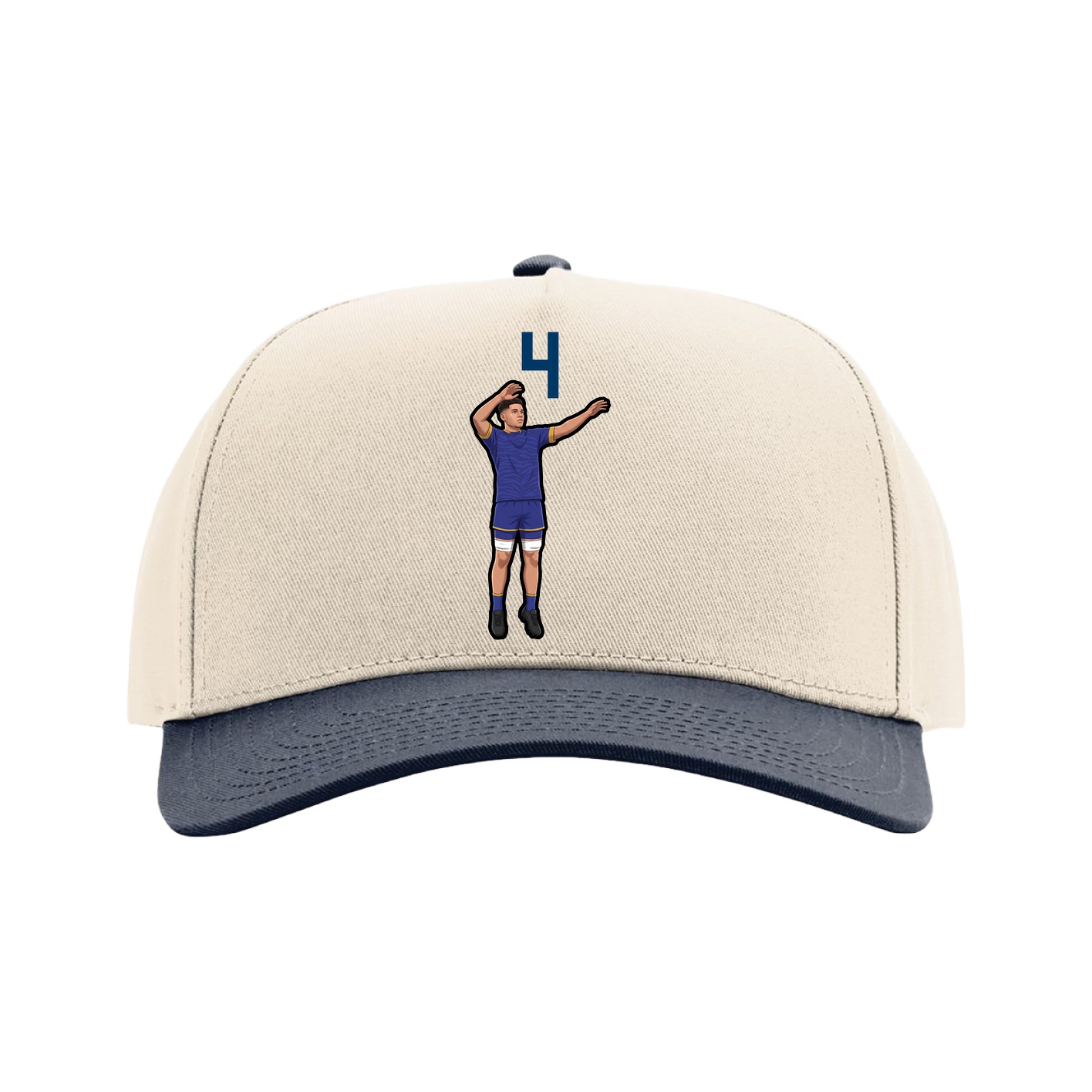 Full Fabric Five-Panel Champ Cap