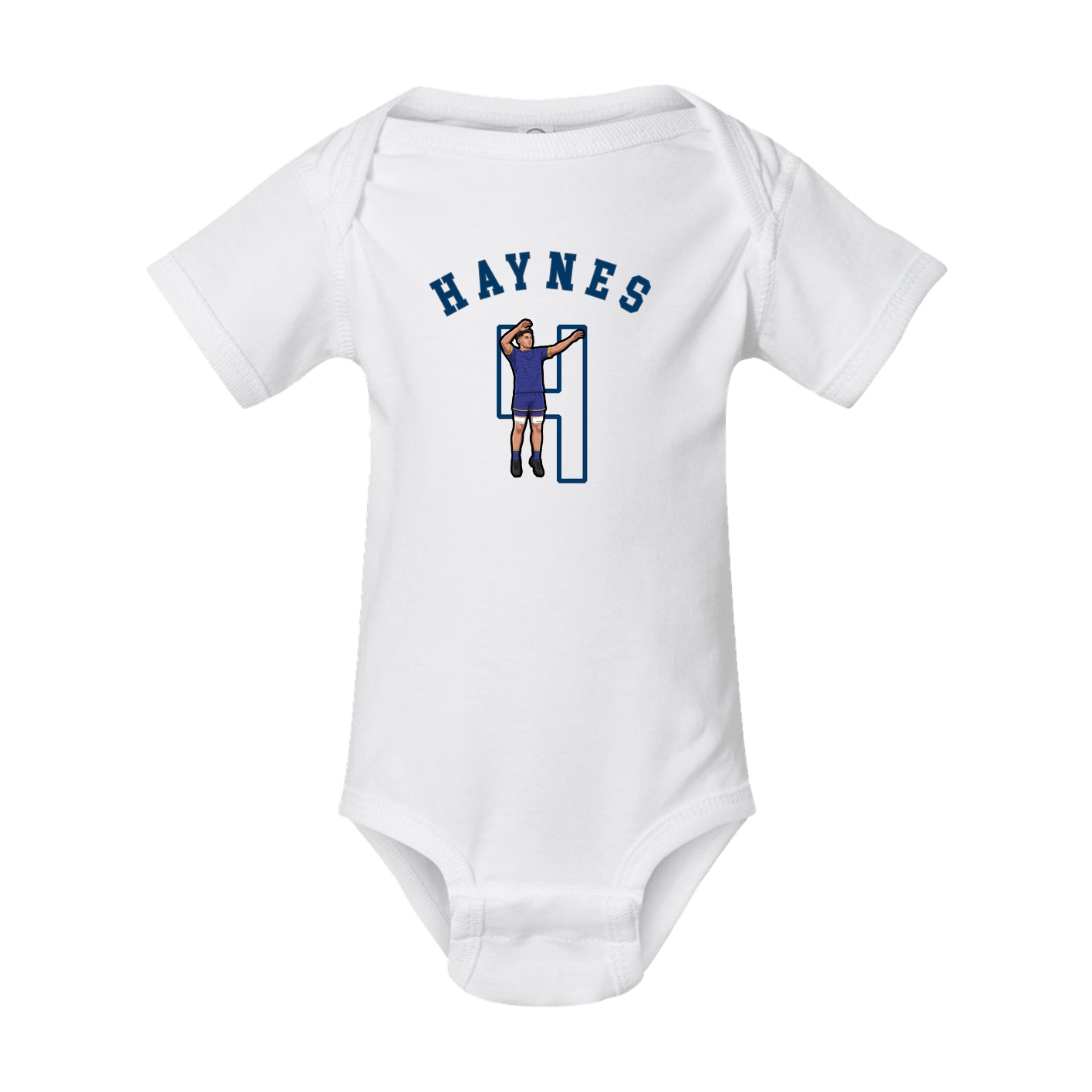 Baby Onesie — Shirsey Arch in White