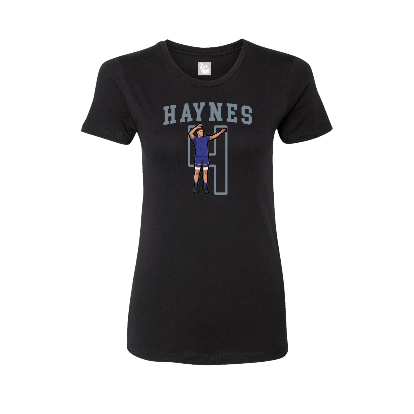 Fitted Women's Tee — Shirsey in Black
