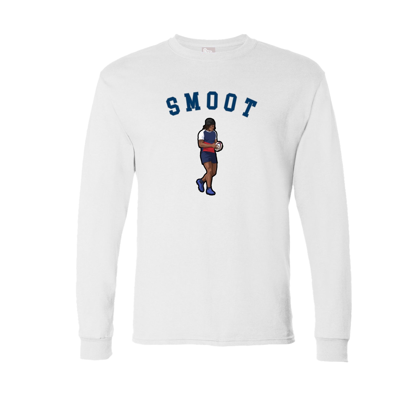 Long Sleeve Tee — Shirsey Arch in White