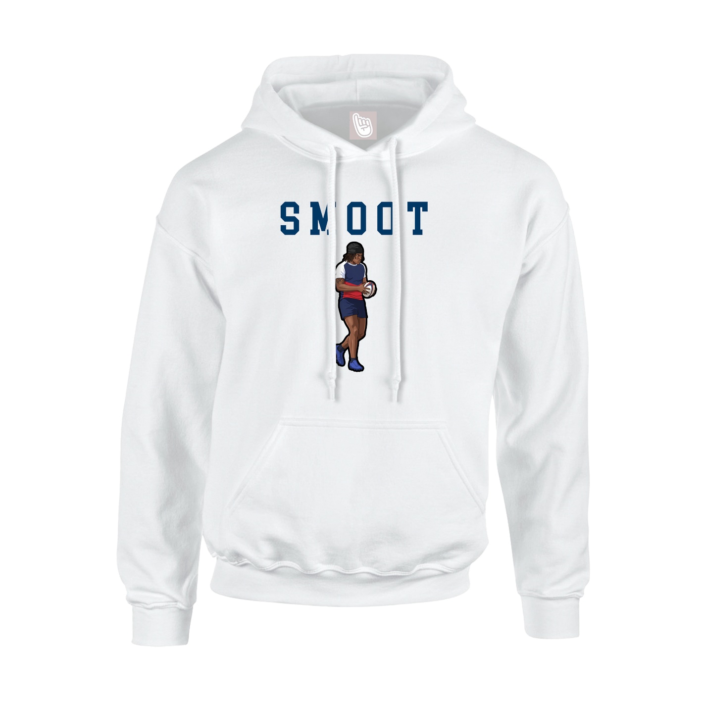 Hoodie — Shirsey in White