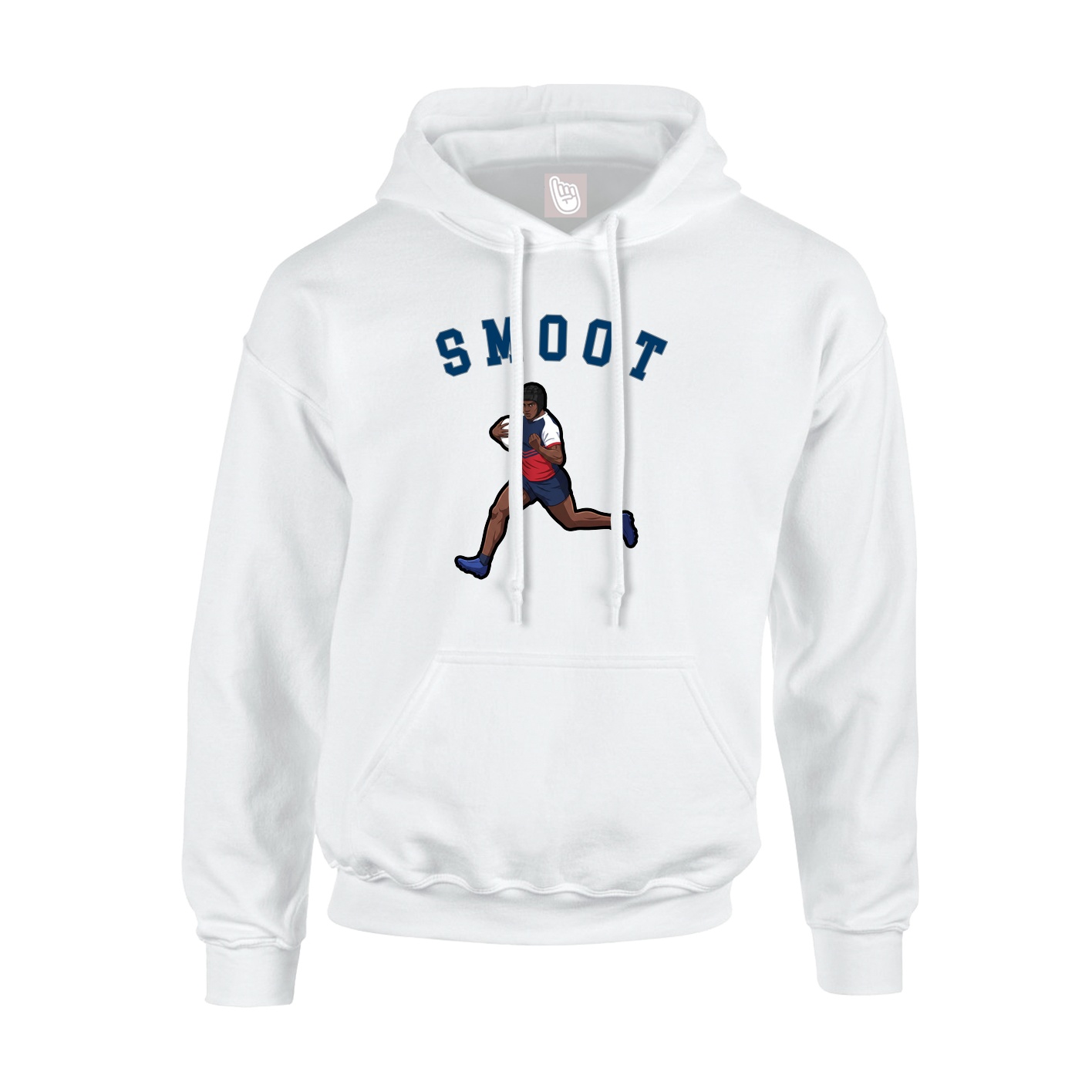 Youth Hoodie — Shirsey Arch in White