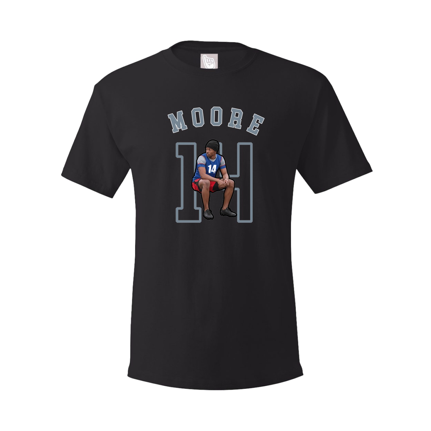 Youth Tee — Shirsey Arch in Black