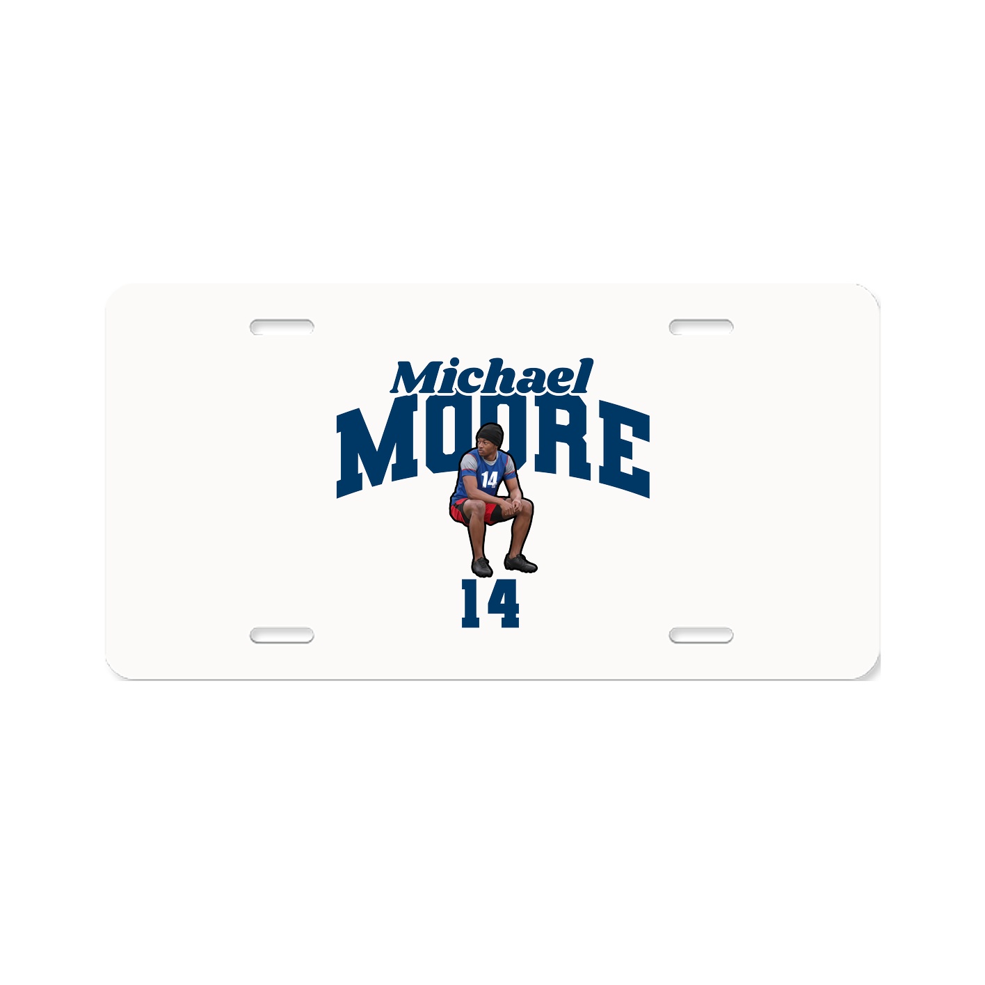 License Plate — Signature Arch in Classic