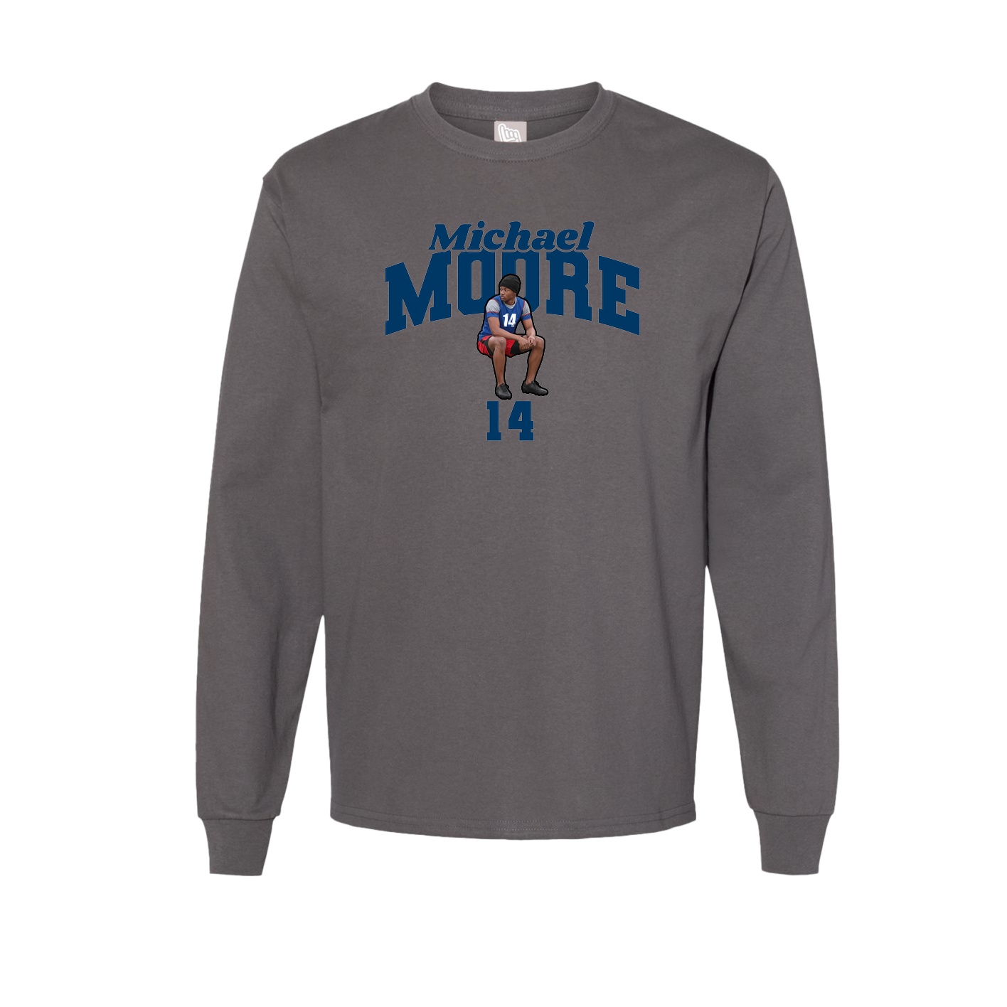 Long Sleeve Tee — Signature Arch in Grey