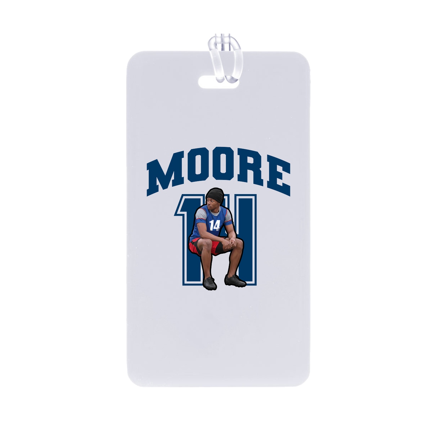 Bag Tag — Number in Classic