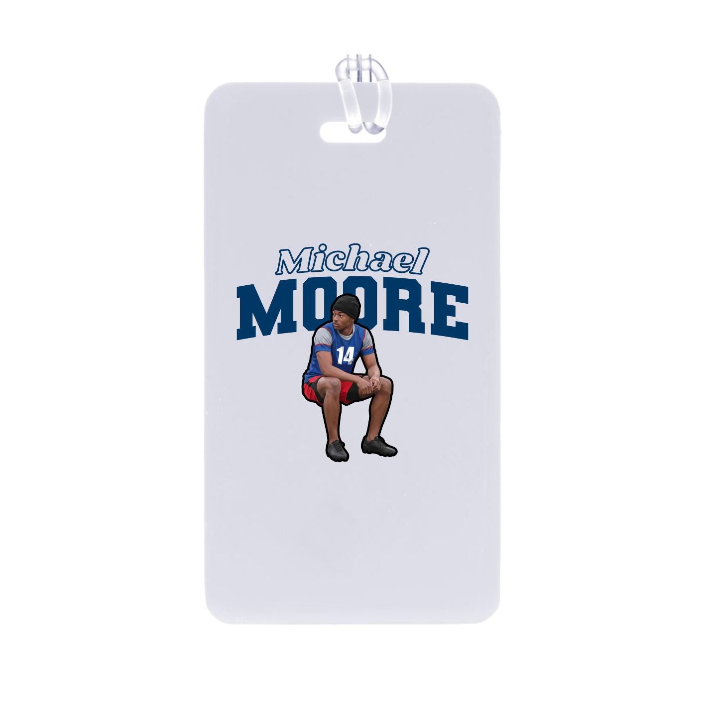 Bag Tag — Name Arch in Classic