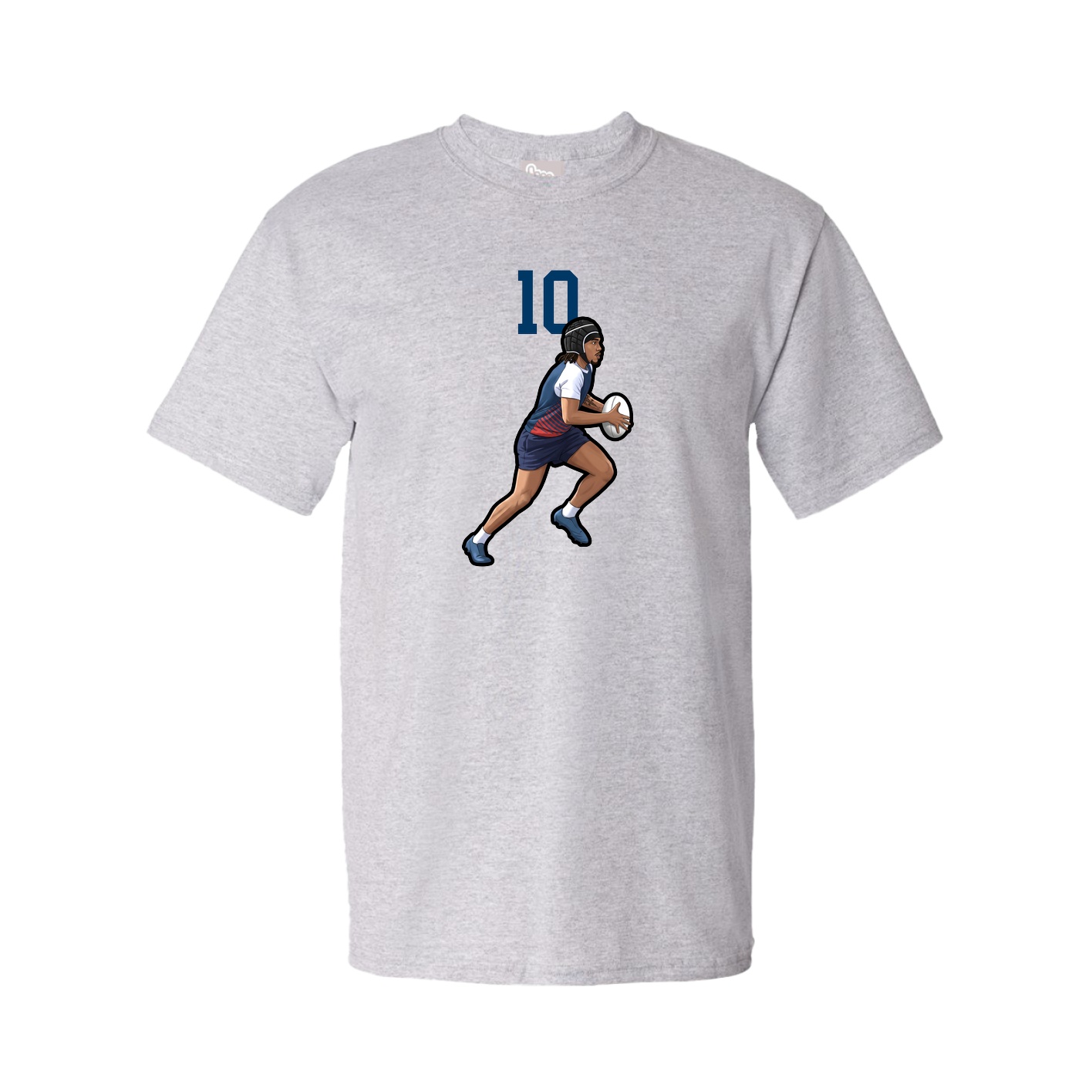 Tee — Number Top in Grey