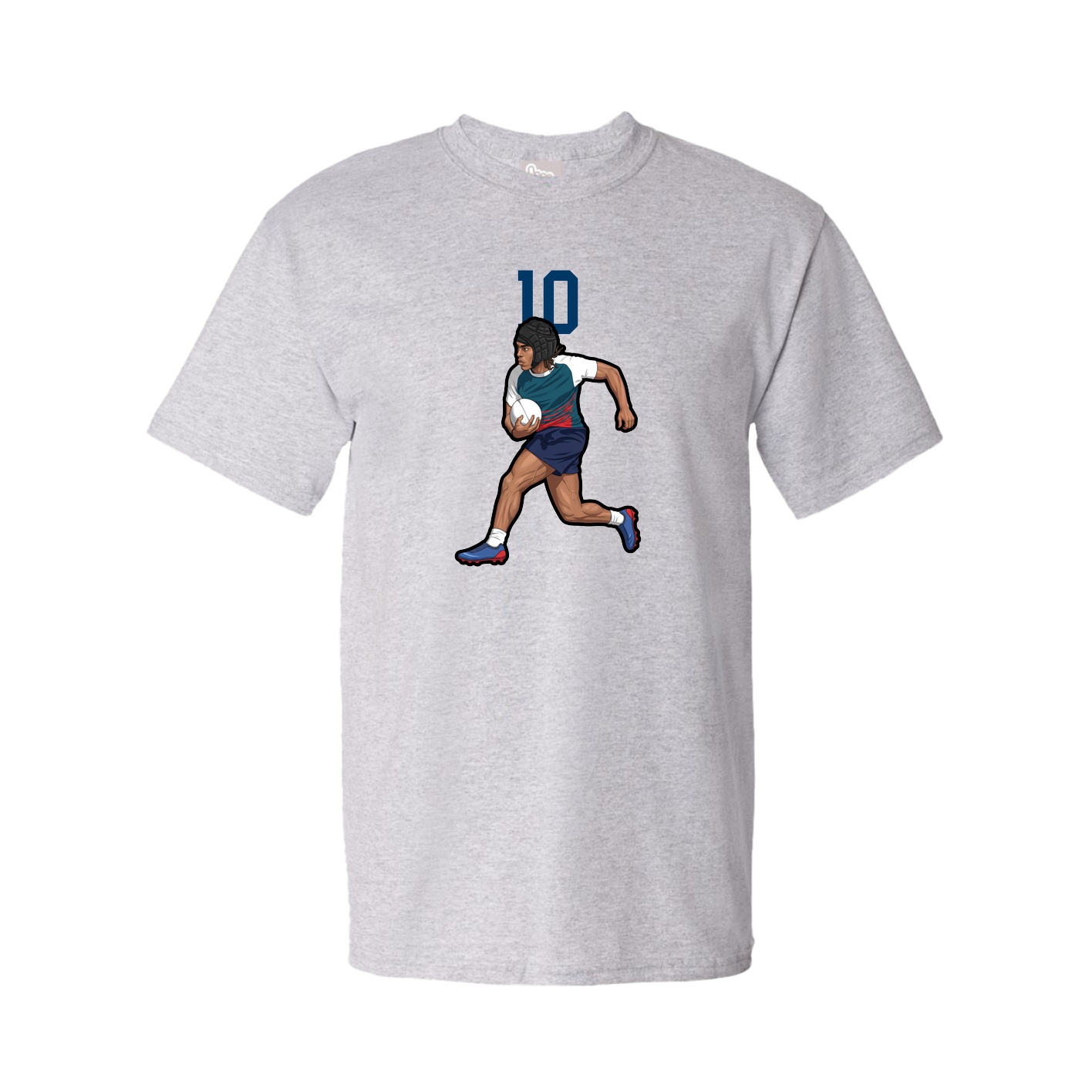 Tee — Number Top in Grey