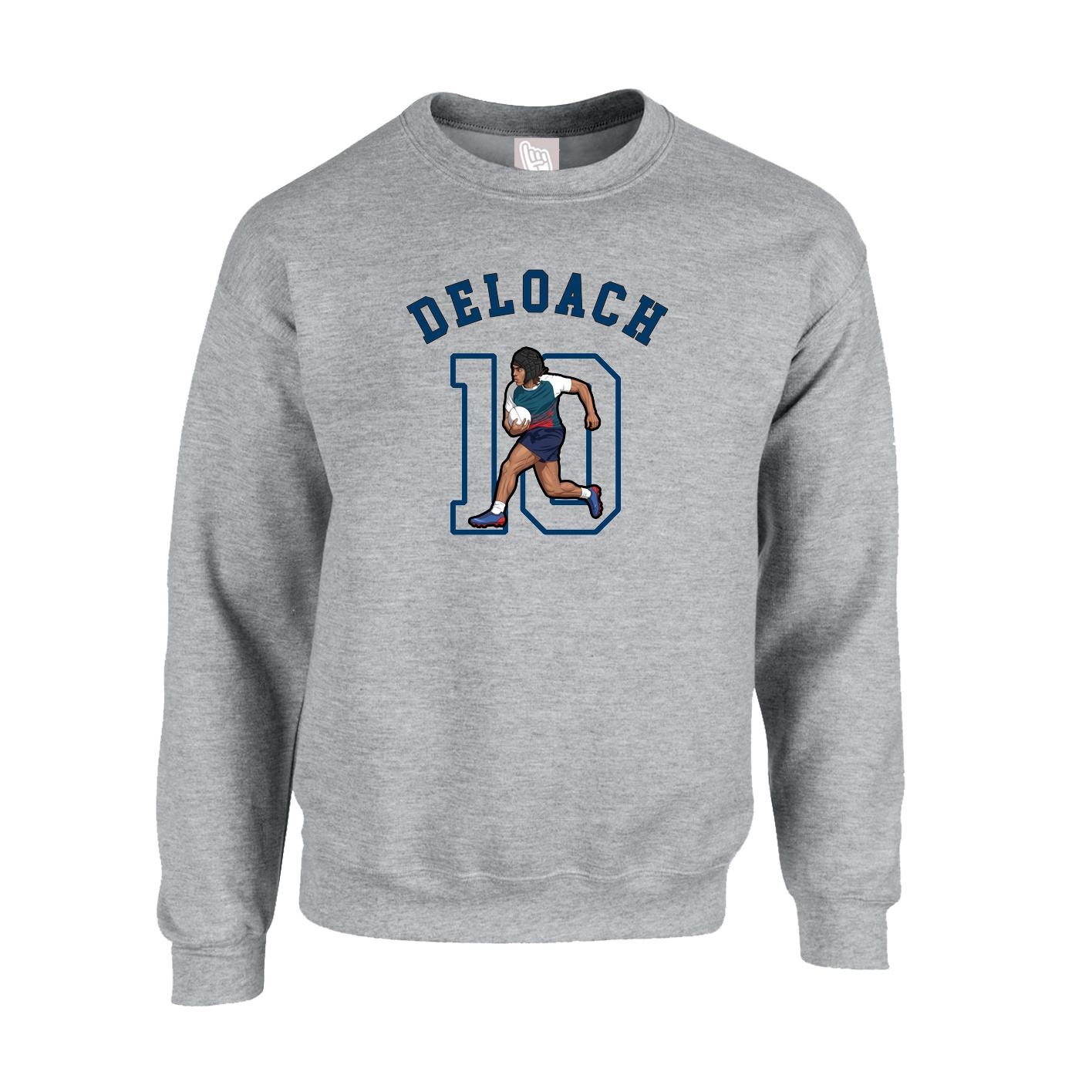 Fleece Crew — Shirsey Arch in Grey