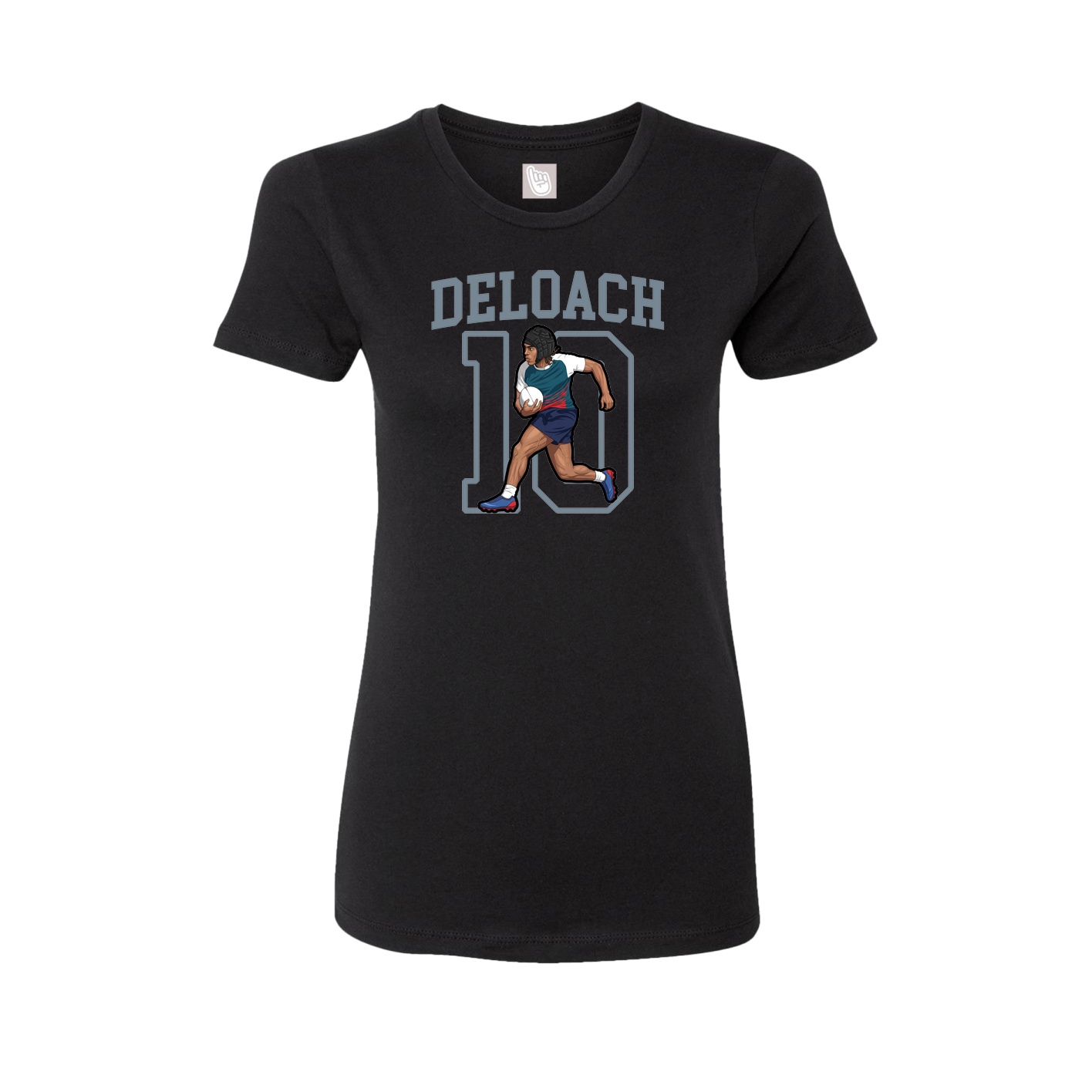 Fitted Women's Tee — Shirsey in Black