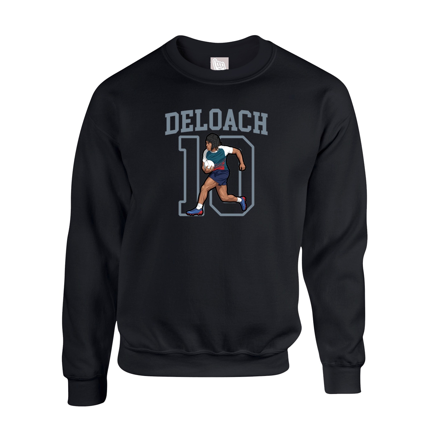 Fleece Crew — Shirsey in Black