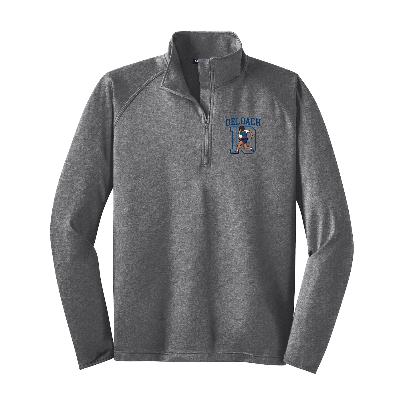 Q-Zip Pullover — Shirsey in Grey