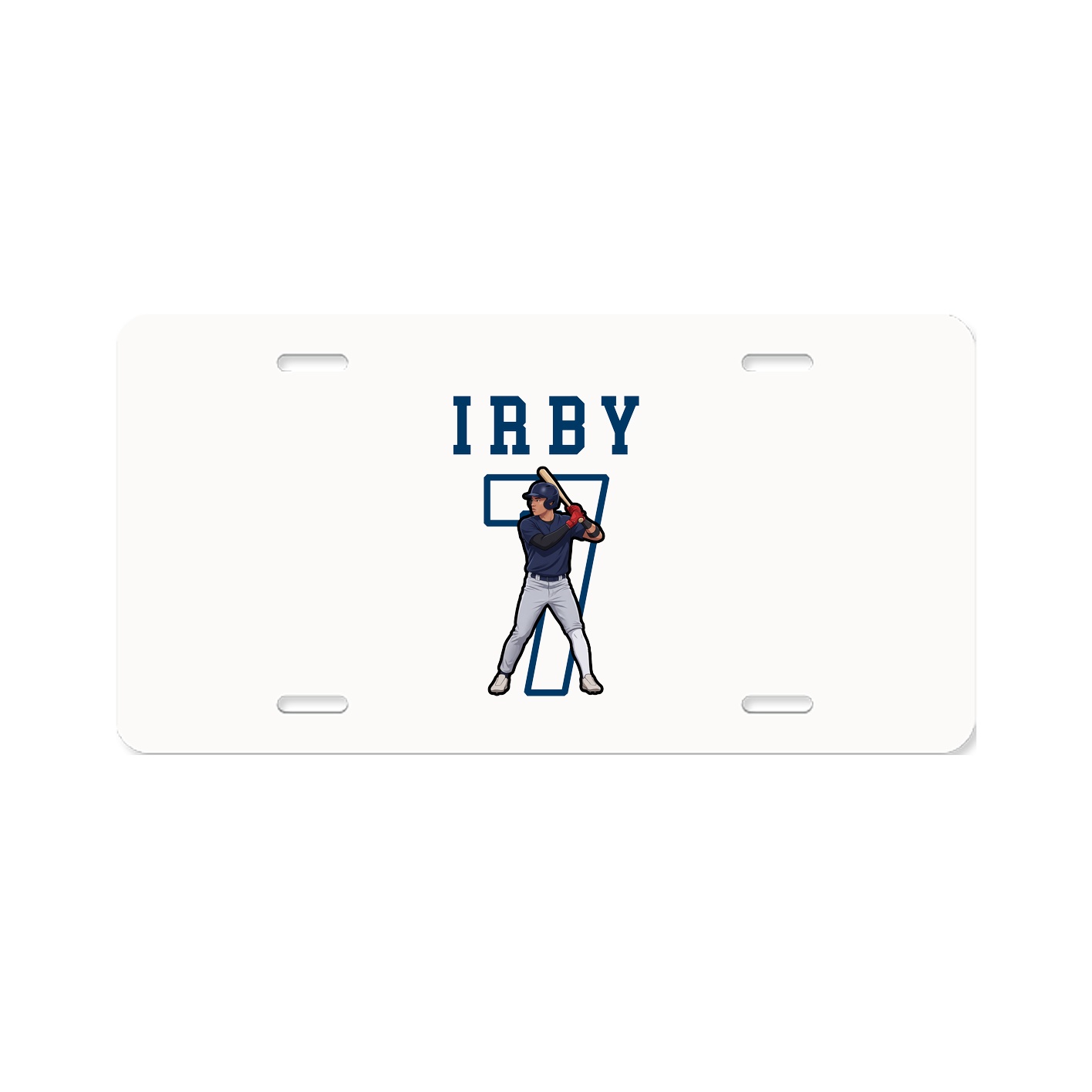 License Plate — Shirsey in Classic