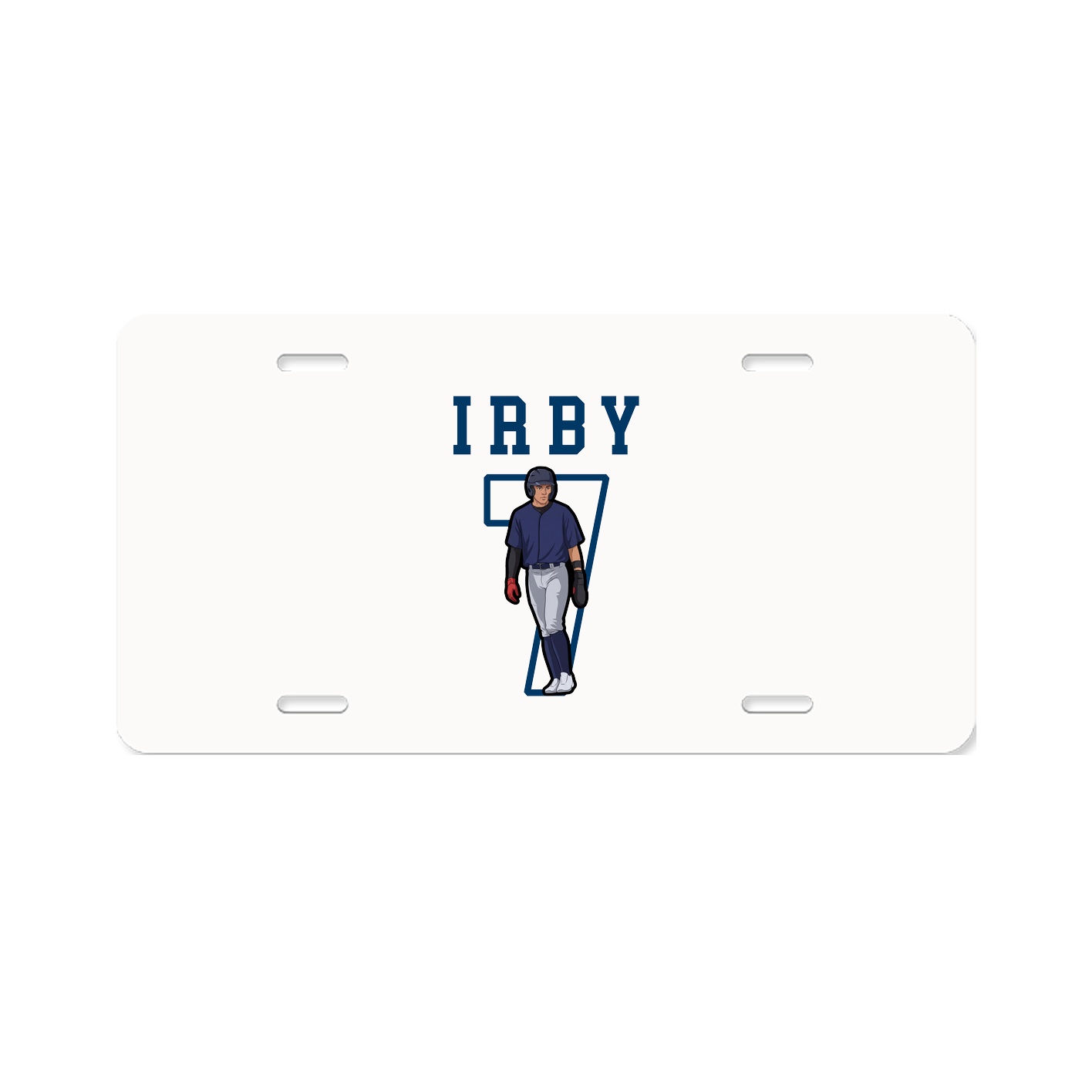 License Plate — Shirsey in Classic