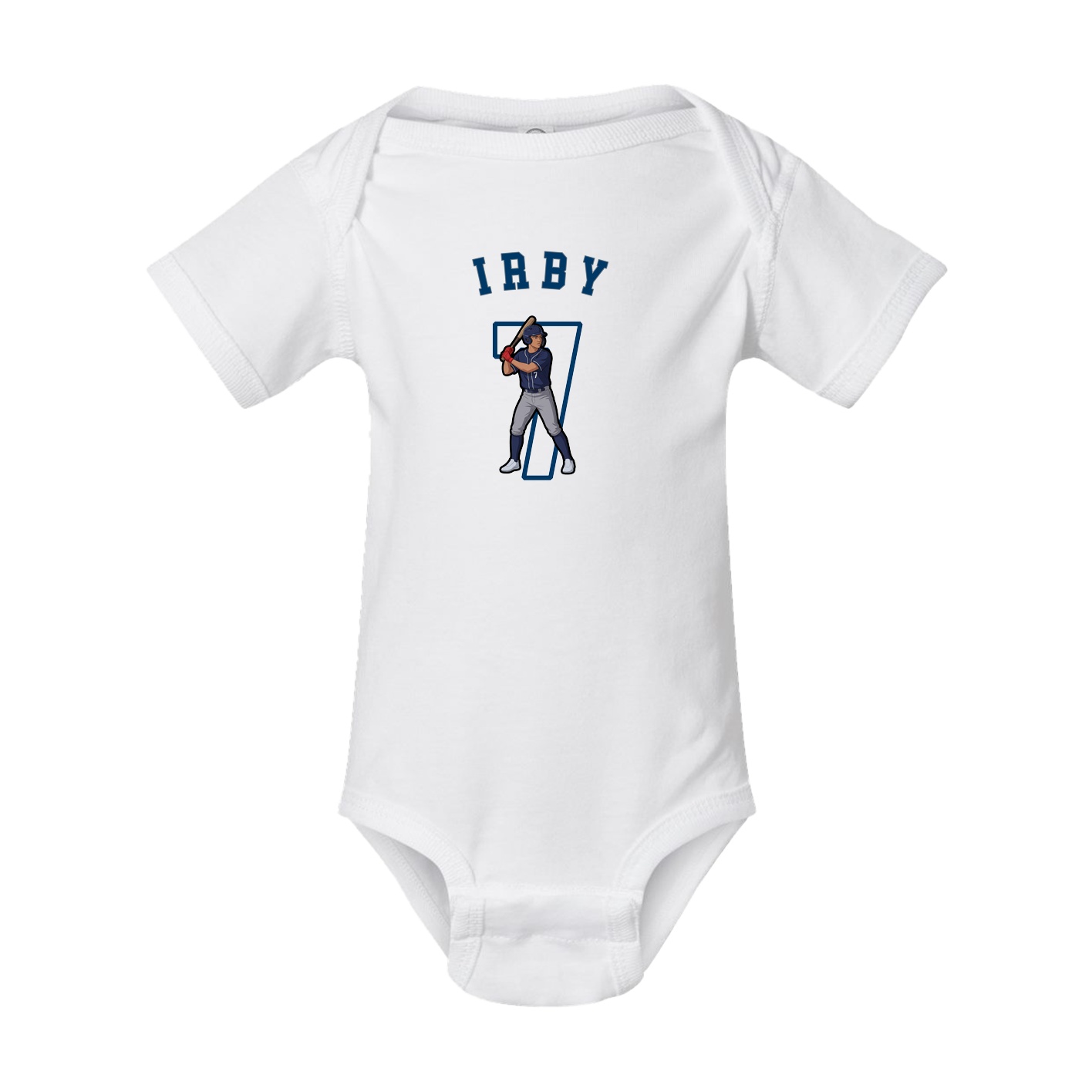 Baby Onesie — Shirsey Arch in White