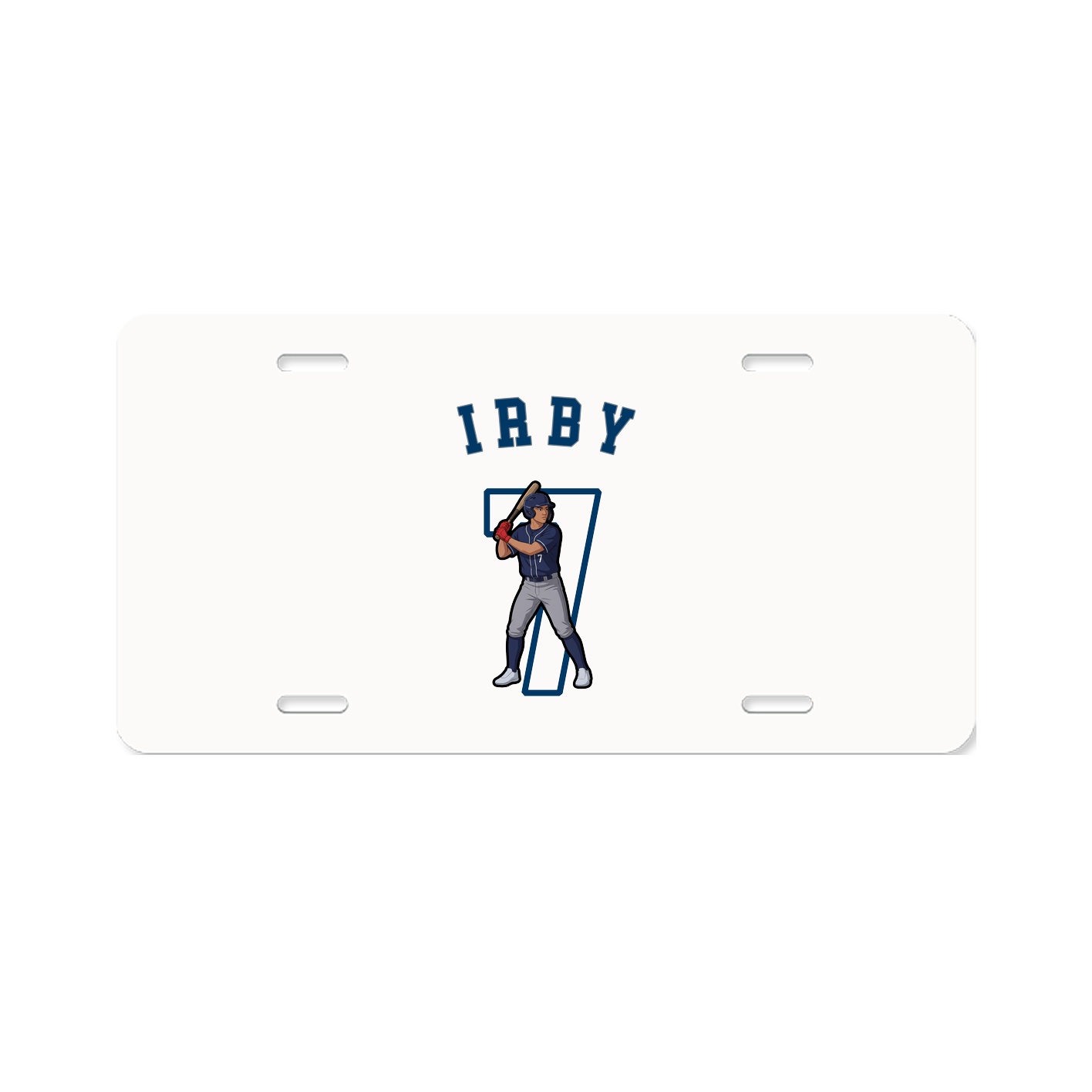 License Plate — Shirsey Arch in Classic