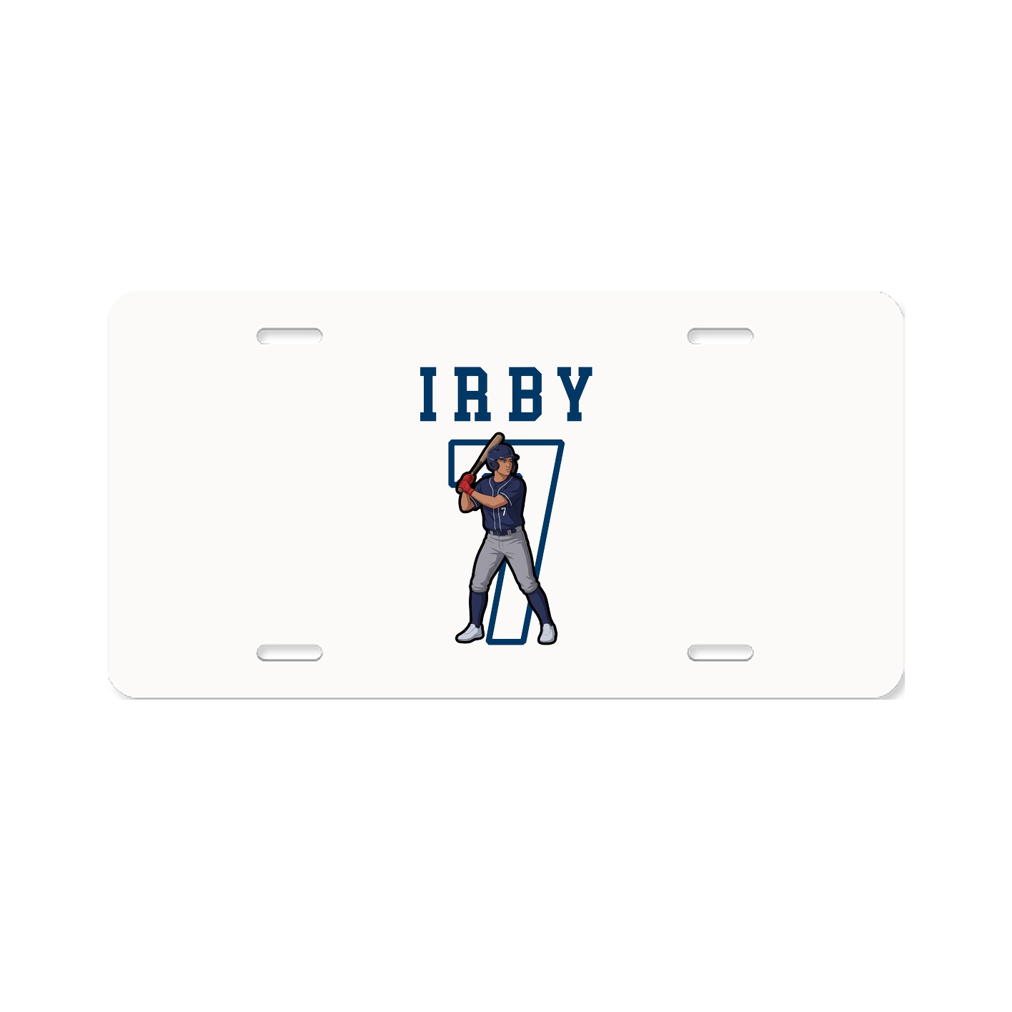 License Plate — Shirsey in Classic