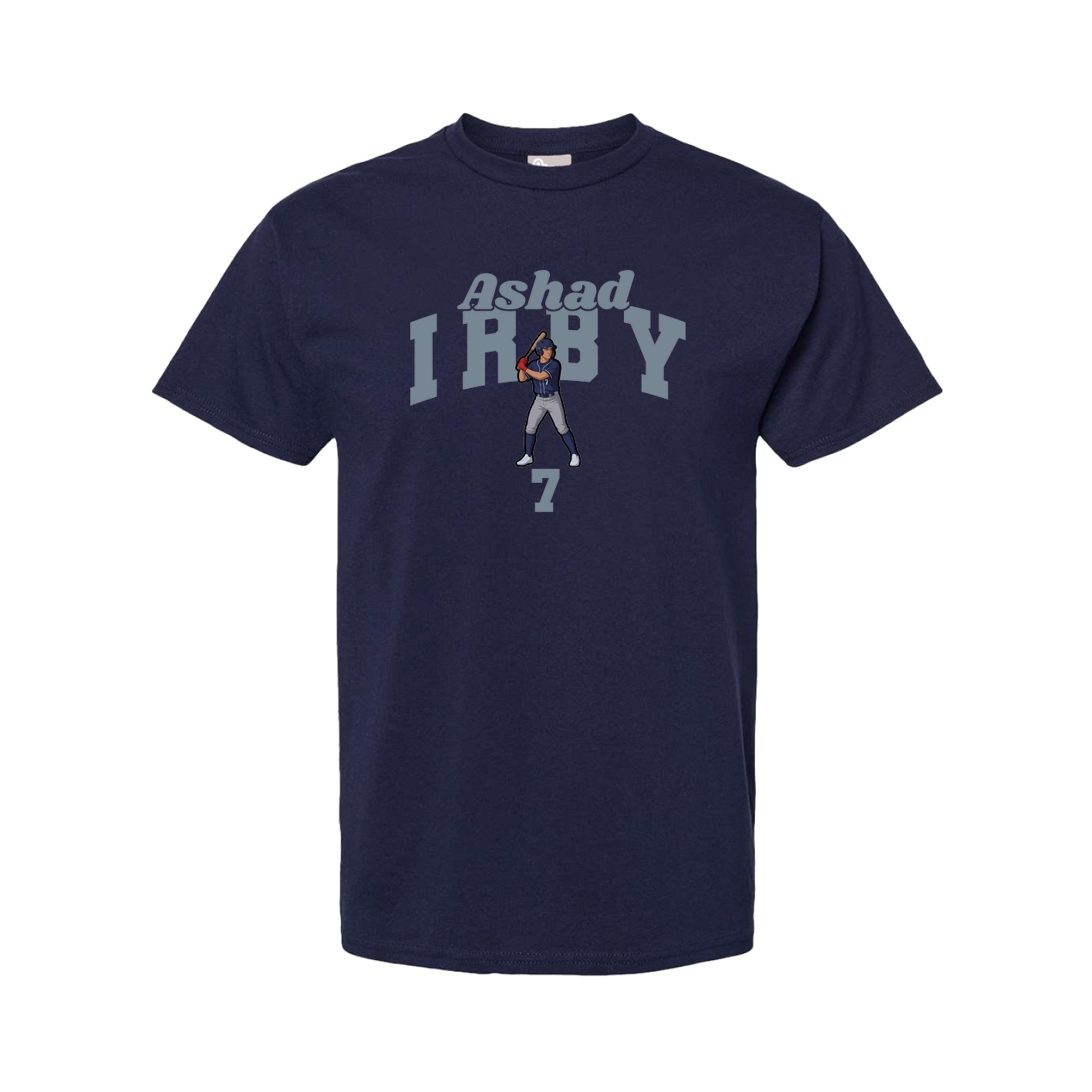Youth Tee — Signature Arch in Navy
