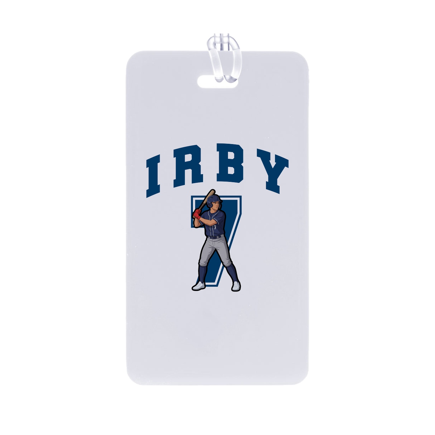 Bag Tag — Number in Classic