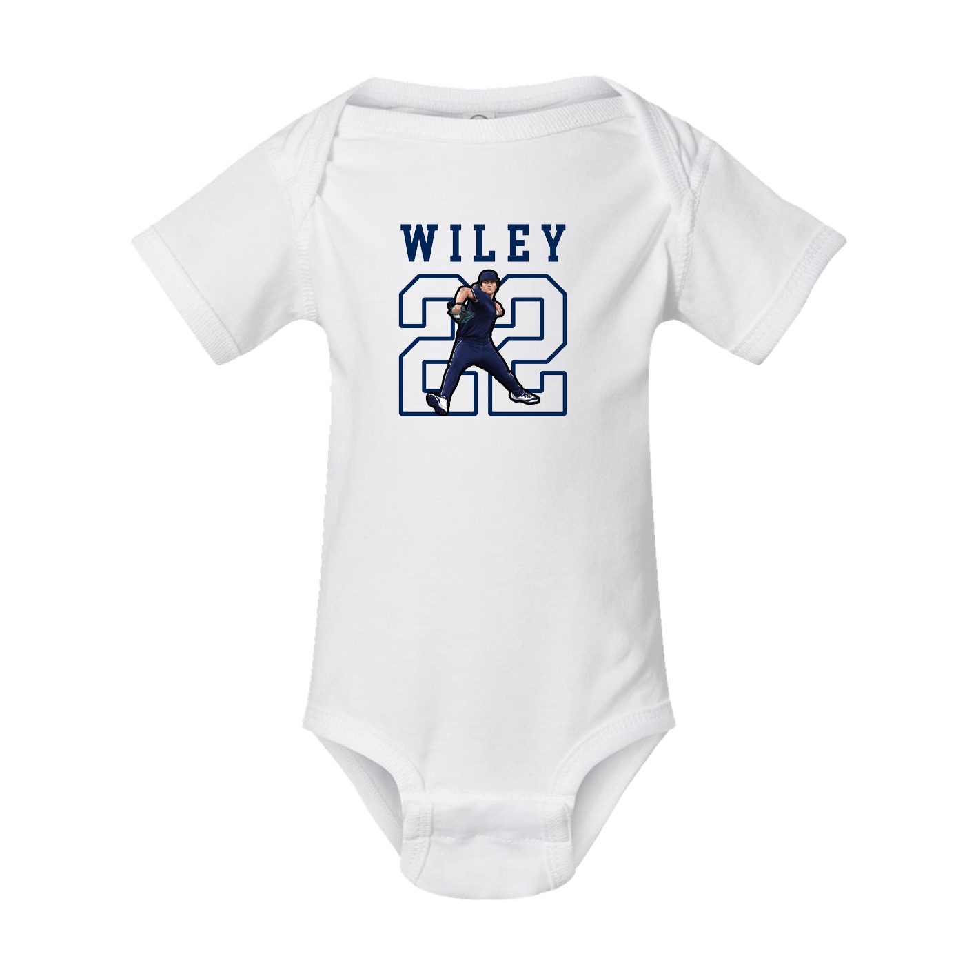 Baby Onesie — Shirsey in White