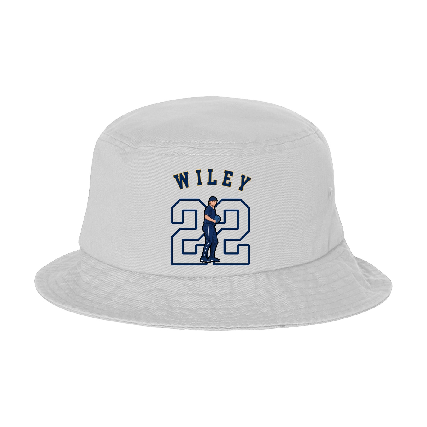 Bucket Cap — Shirsey Arch in White