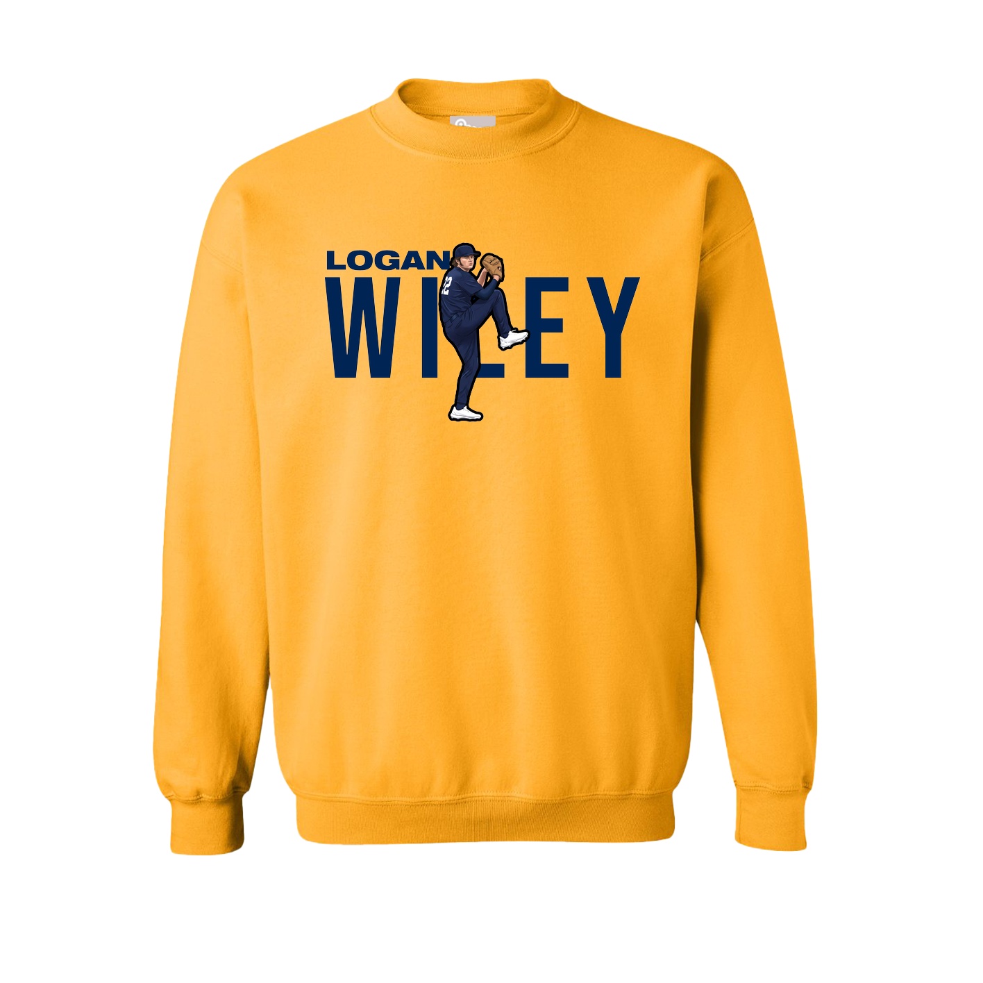 Fleece Crew — Player Name in Gold