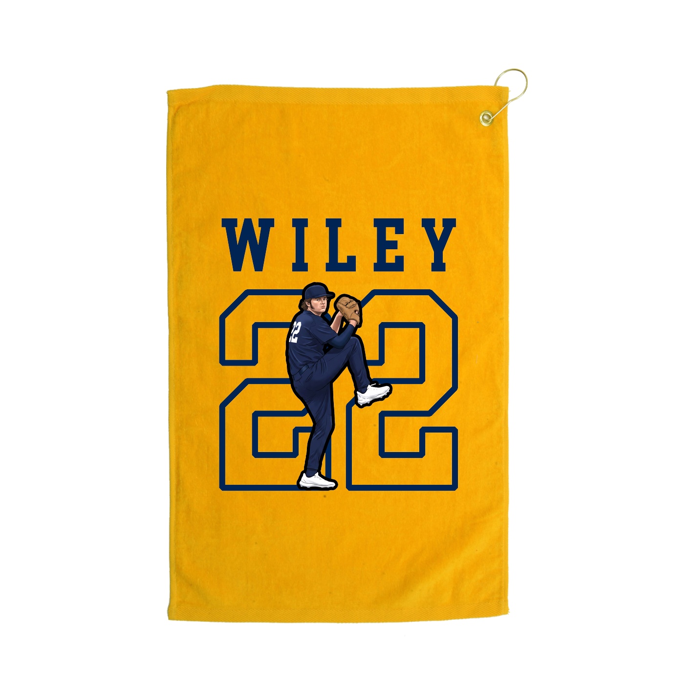 Golf Towel — Shirsey in Gold